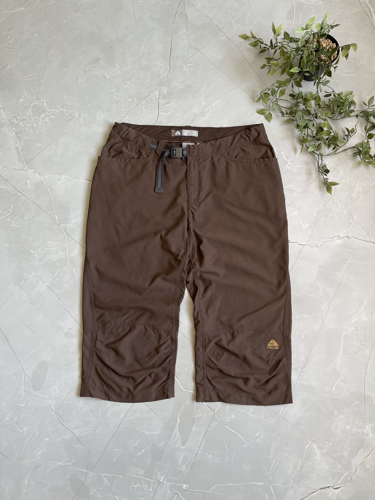 Nike ACG 🤎 Deadstock Vintage Nike ACG Long Shorts Size 32" / US 10 / IT 46 - 4 Thumbnail
