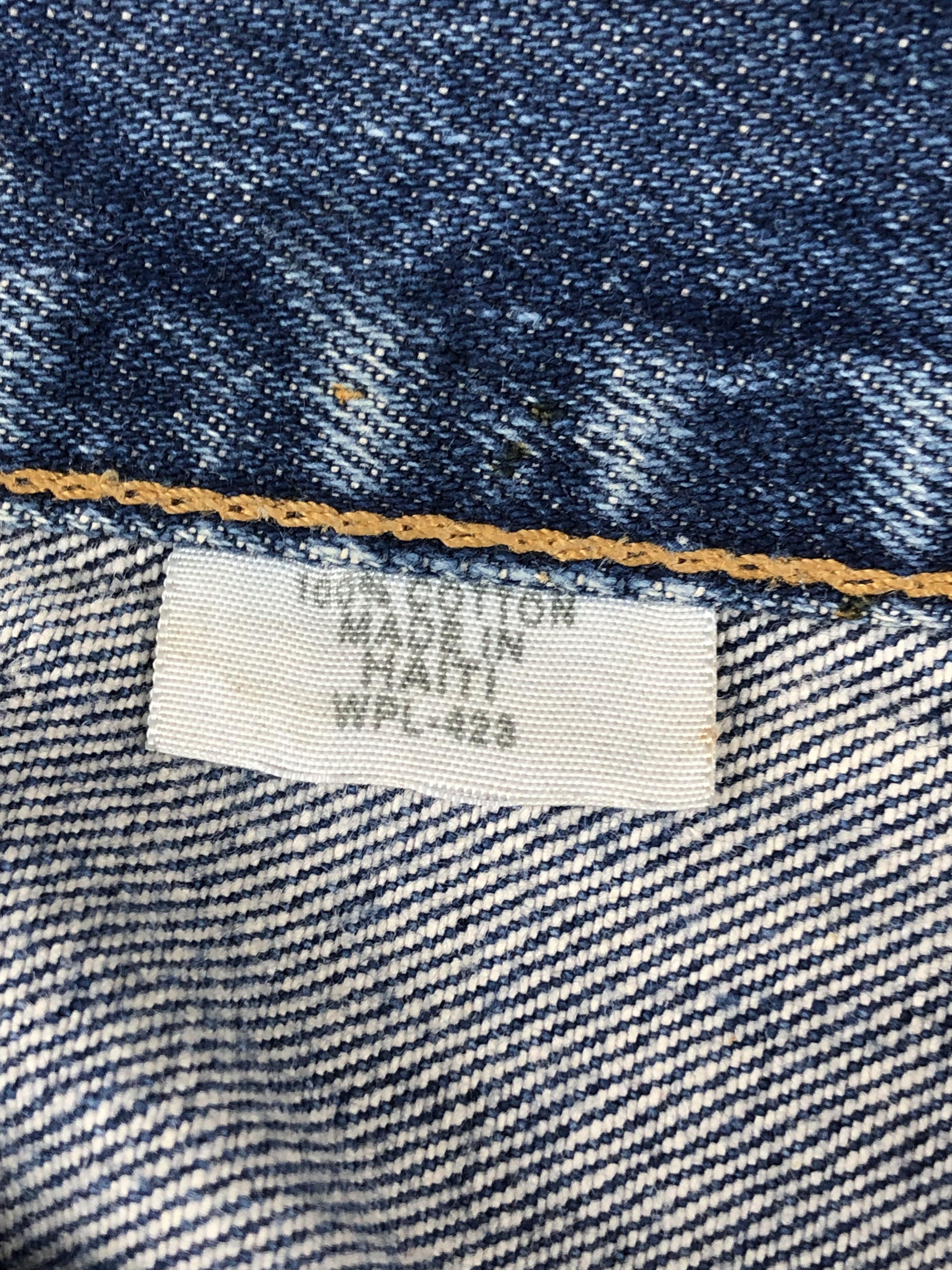 Levi's Vintage Levis 501 Faded Blue Jeans DP2386 Size US 37 - 6 Thumbnail