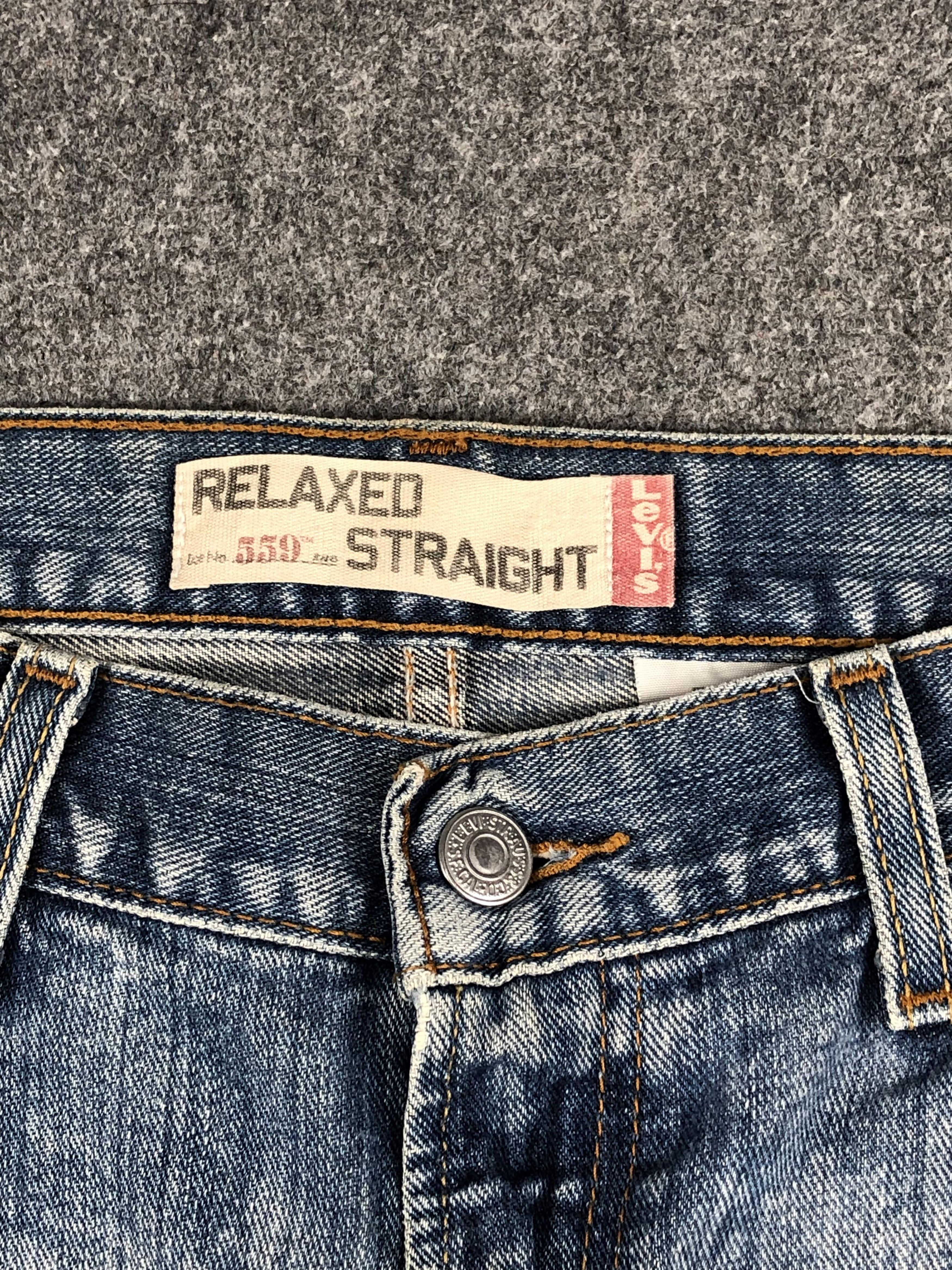 Levi's Vintage Levis 559 Faded Blue Jeans DP2281 Size US 32 / EU 48 - 9 Thumbnail