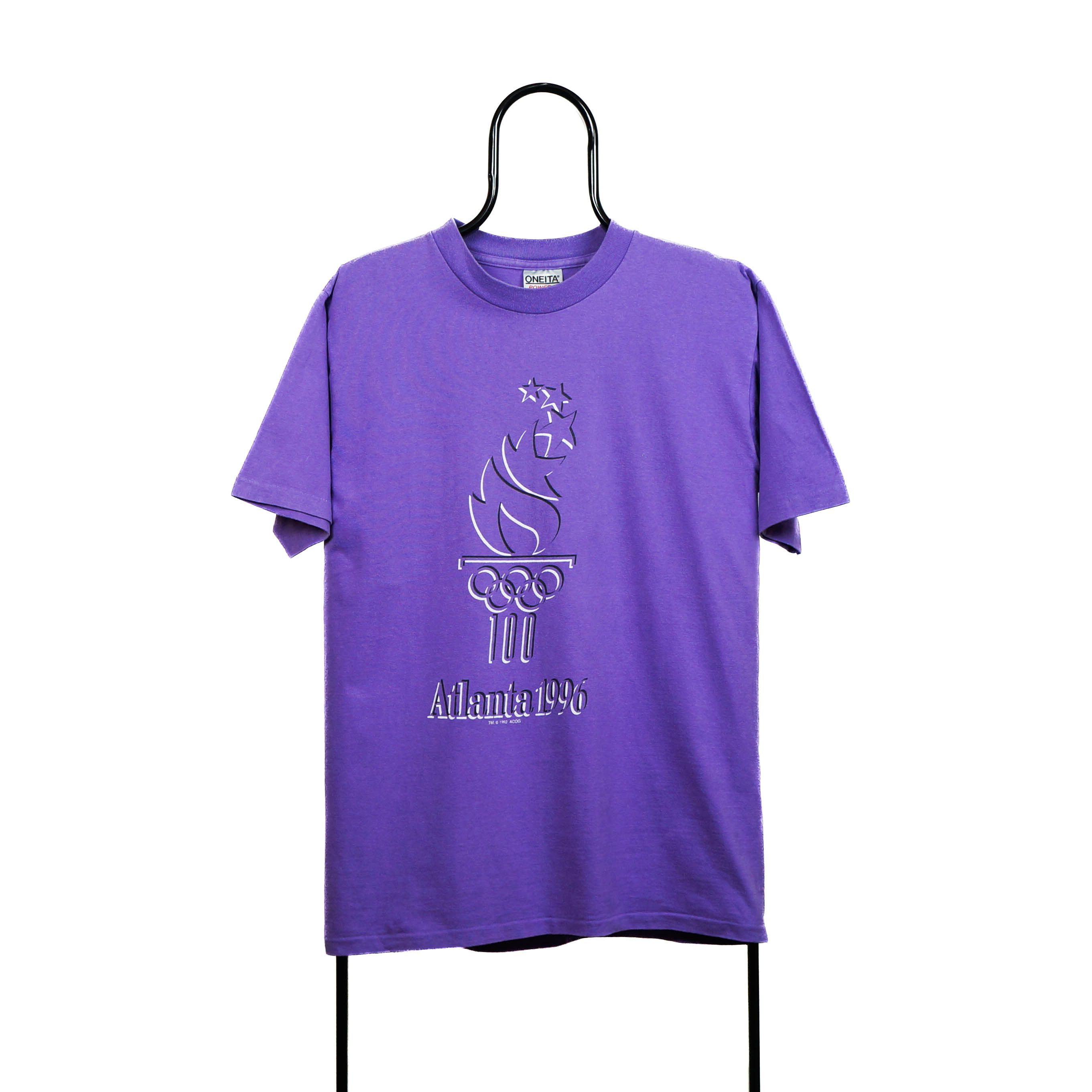Vintage Vintage 1996 Olympic Games T-Shirt Purple New Atlanta 90s Size US L / EU 52-54 / 3 - 1 Preview