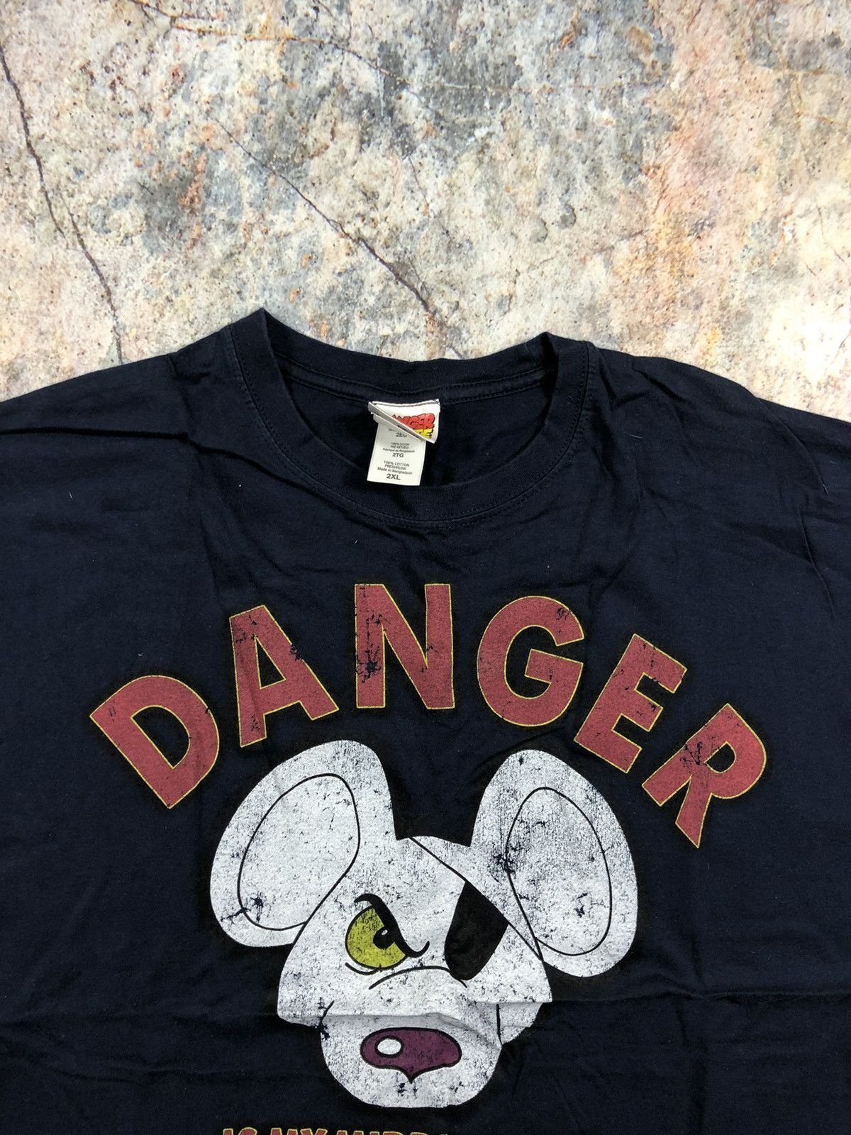 Vintage Danger Mouse Danger Is My Middle Name Vintage Shirt Size US XL / EU 56 / 4 - 3 Thumbnail