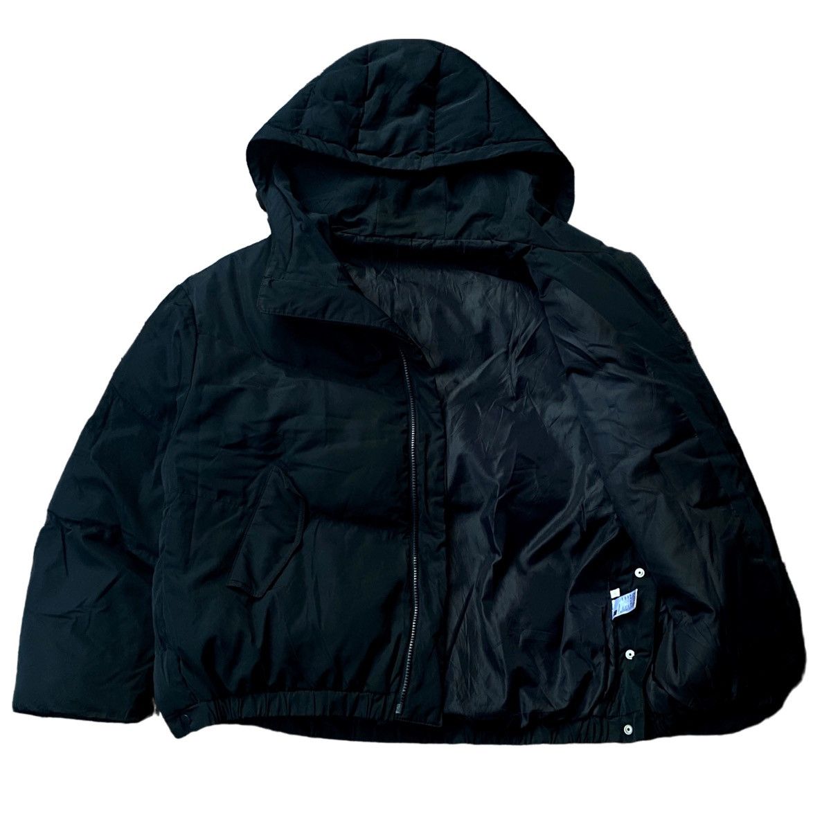 GU × Japanese Brand × Jun Takahashi Vintage GU Puffer Hoodie Zip Up Jacket Size US XL / EU 56 / 4 - 3 Thumbnail