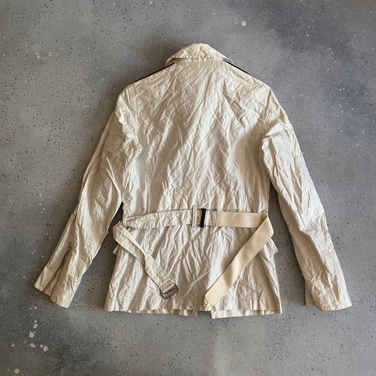 Prada Prada Milano Vintage Leather/Nylon Jacket Size S / US 4 / IT 40 - 3 Thumbnail