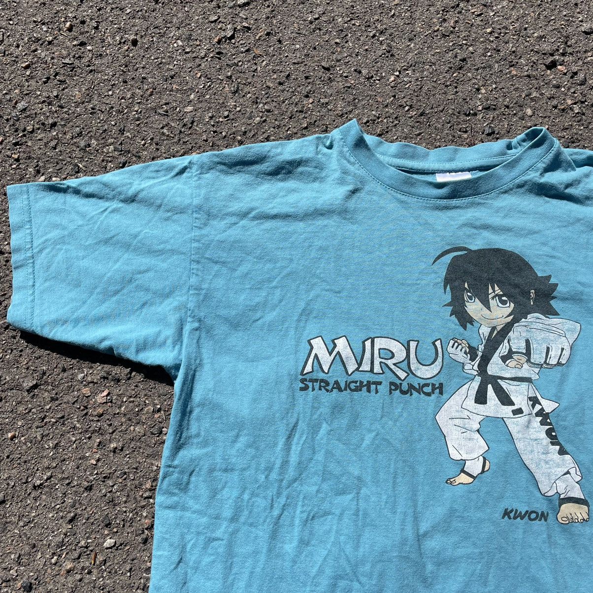 Vintage Vintage 90s Miru Cartoon Anime Graphic Tee Sun Faded Opium M Size US M / EU 48-50 / 2 - 2 Thumbnail