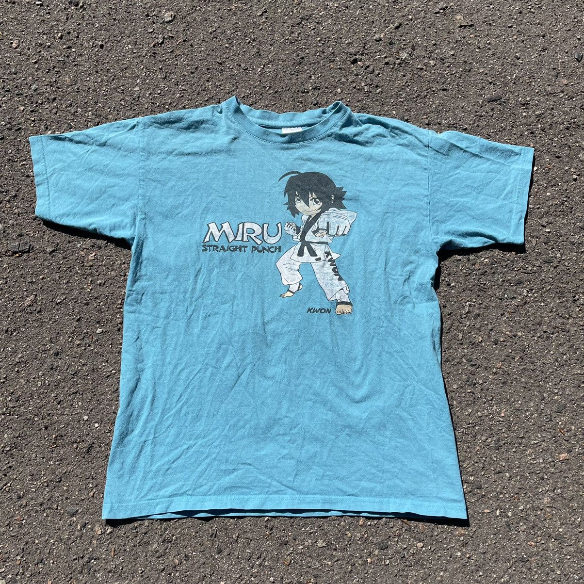 Vintage Vintage 90s Miru Cartoon Anime Graphic Tee Sun Faded Opium M Size US M / EU 48-50 / 2 - 1 Thumbnail