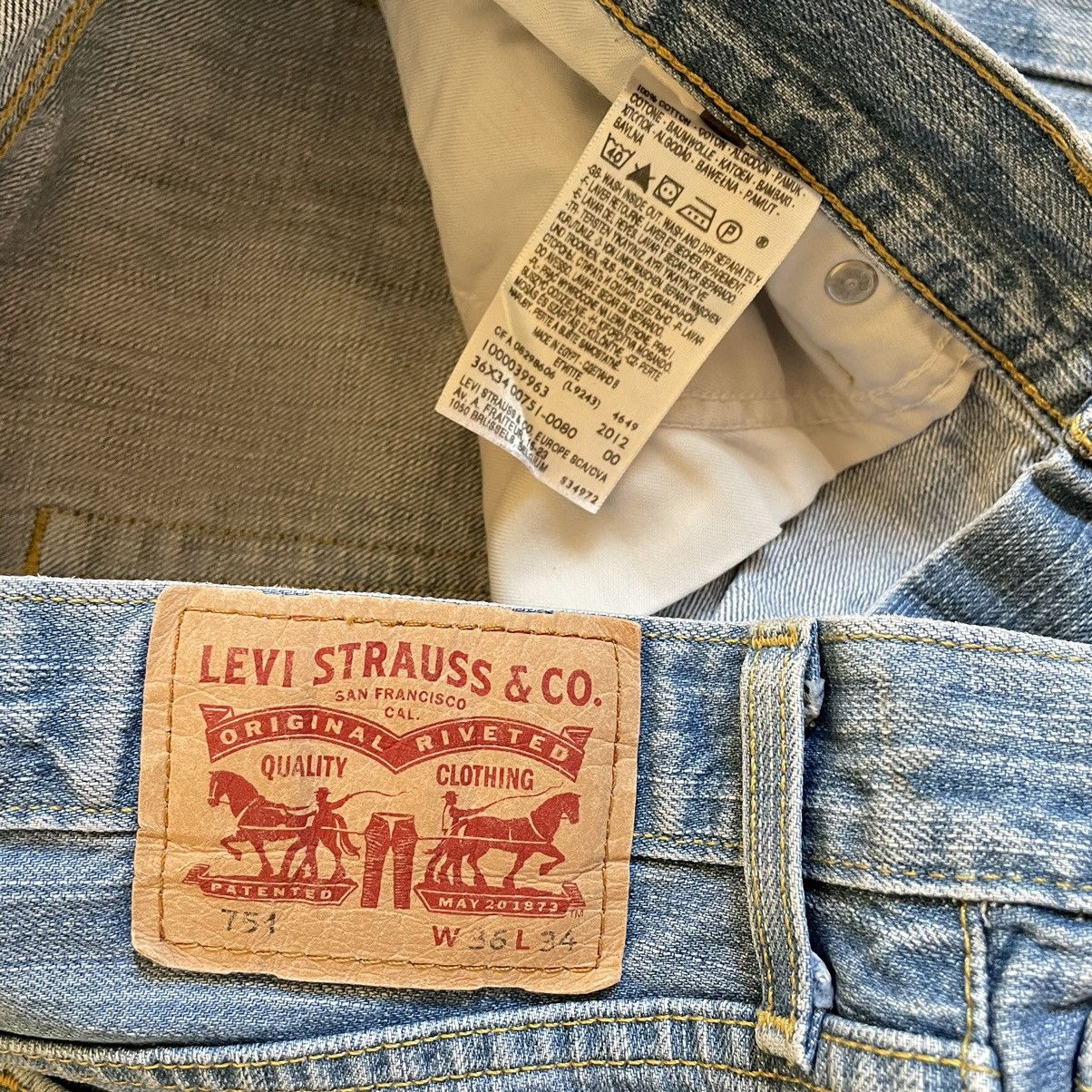 Levi's × Vintage Vintage Levi’s 751 Jeans Pants W36xL34 Streetwear 90s Y2k Size US 36 / EU 52 - 12 Thumbnail