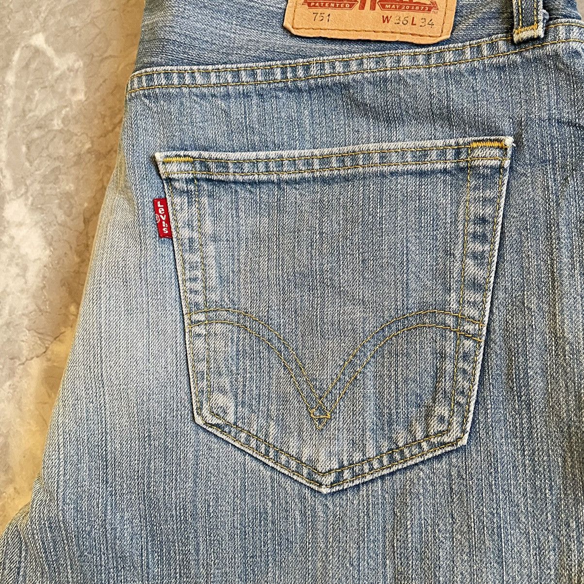 Levi's × Vintage Vintage Levi’s 751 Jeans Pants W36xL34 Streetwear 90s Y2k Size US 36 / EU 52 - 5 Thumbnail