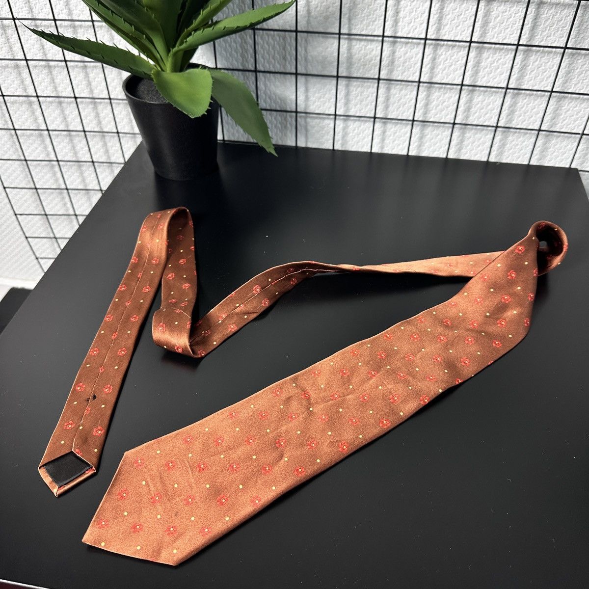 Lanvin Vintage Lanvin Paris Silk Tie Size ONE SIZE - 4 Thumbnail