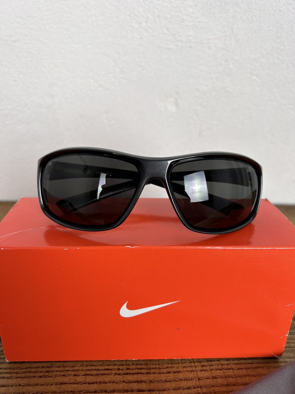 Nike NWT Nike Adrenaline Stealth Maxs Optics Sunglasses Size ONE SIZE - 1 Thumbnail