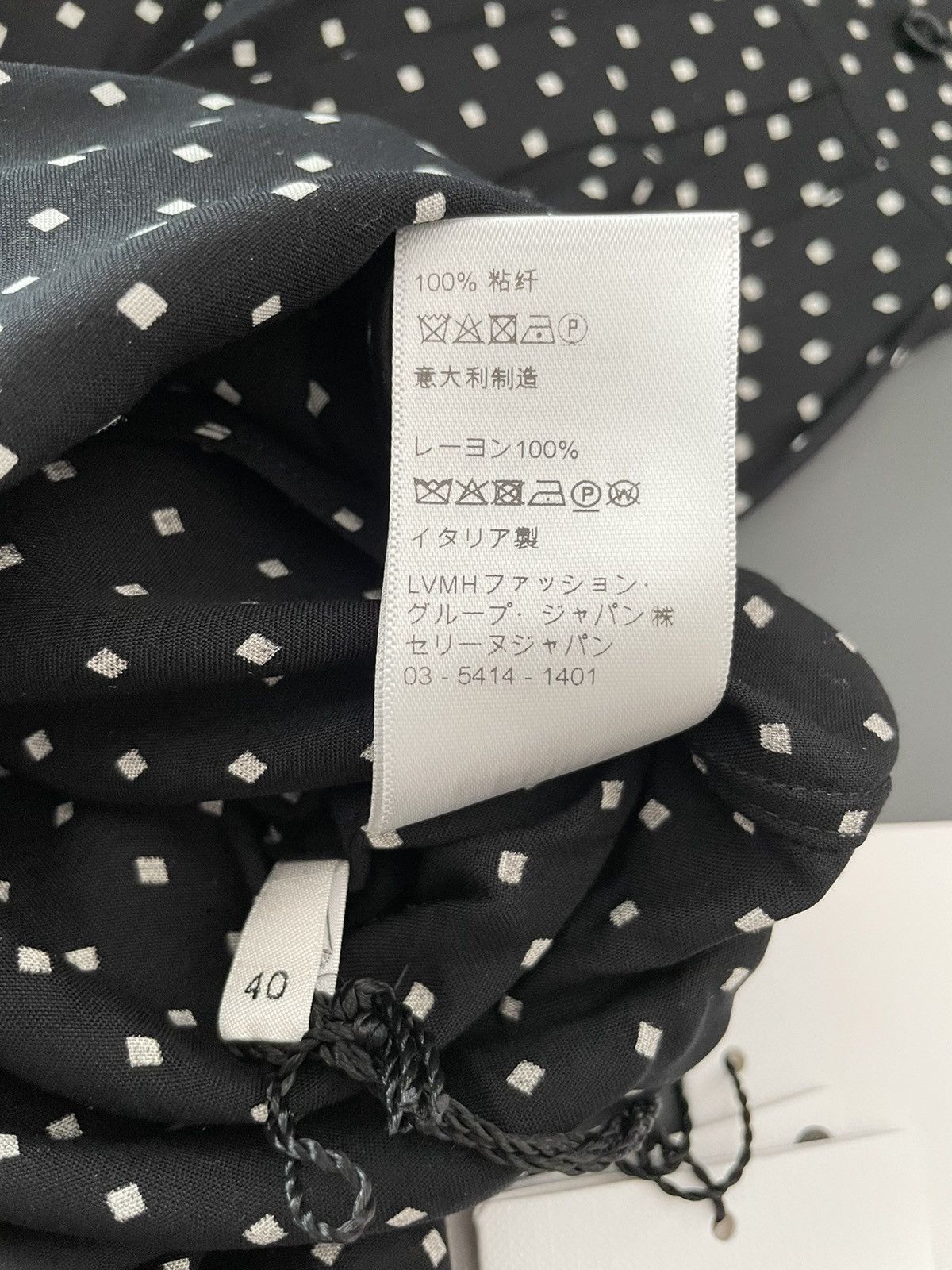Celine × Hedi Slimane Celine by Hedi Slimane Viscose Shirt Super Runway New Size US L / EU 52-54 / 3 - 8 Thumbnail