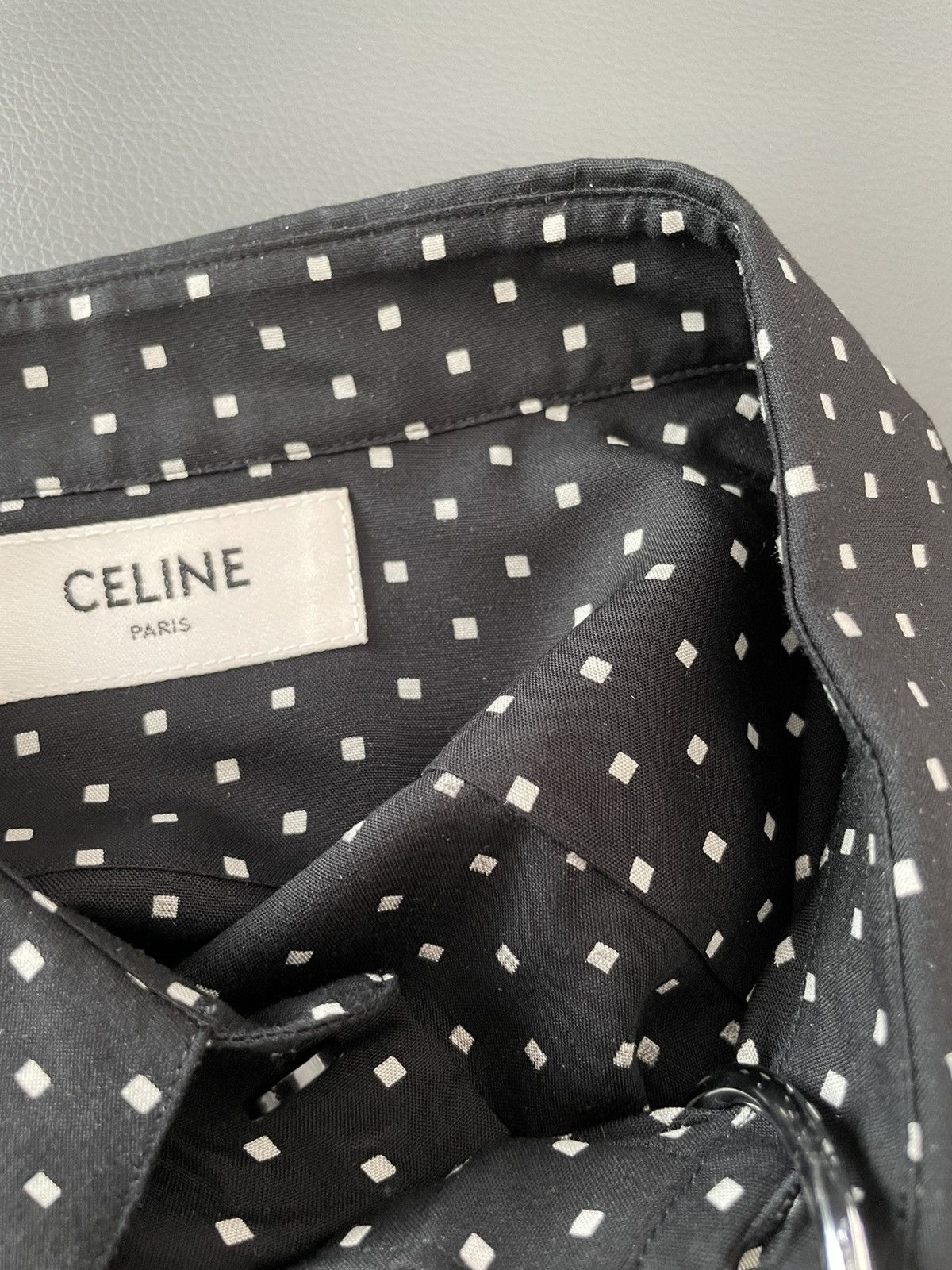 Celine × Hedi Slimane Celine by Hedi Slimane Viscose Shirt Super Runway New Size US L / EU 52-54 / 3 - 22 Thumbnail