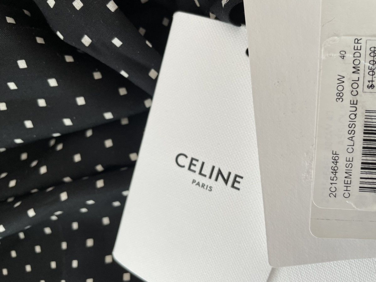 Celine × Hedi Slimane Celine by Hedi Slimane Viscose Shirt Super Runway New Size US L / EU 52-54 / 3 - 15 Thumbnail