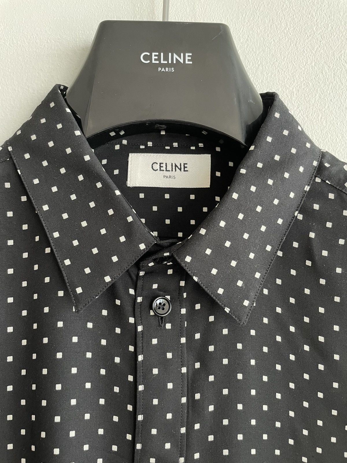Celine × Hedi Slimane Celine by Hedi Slimane Viscose Shirt Super Runway New Size US L / EU 52-54 / 3 - 4 Thumbnail