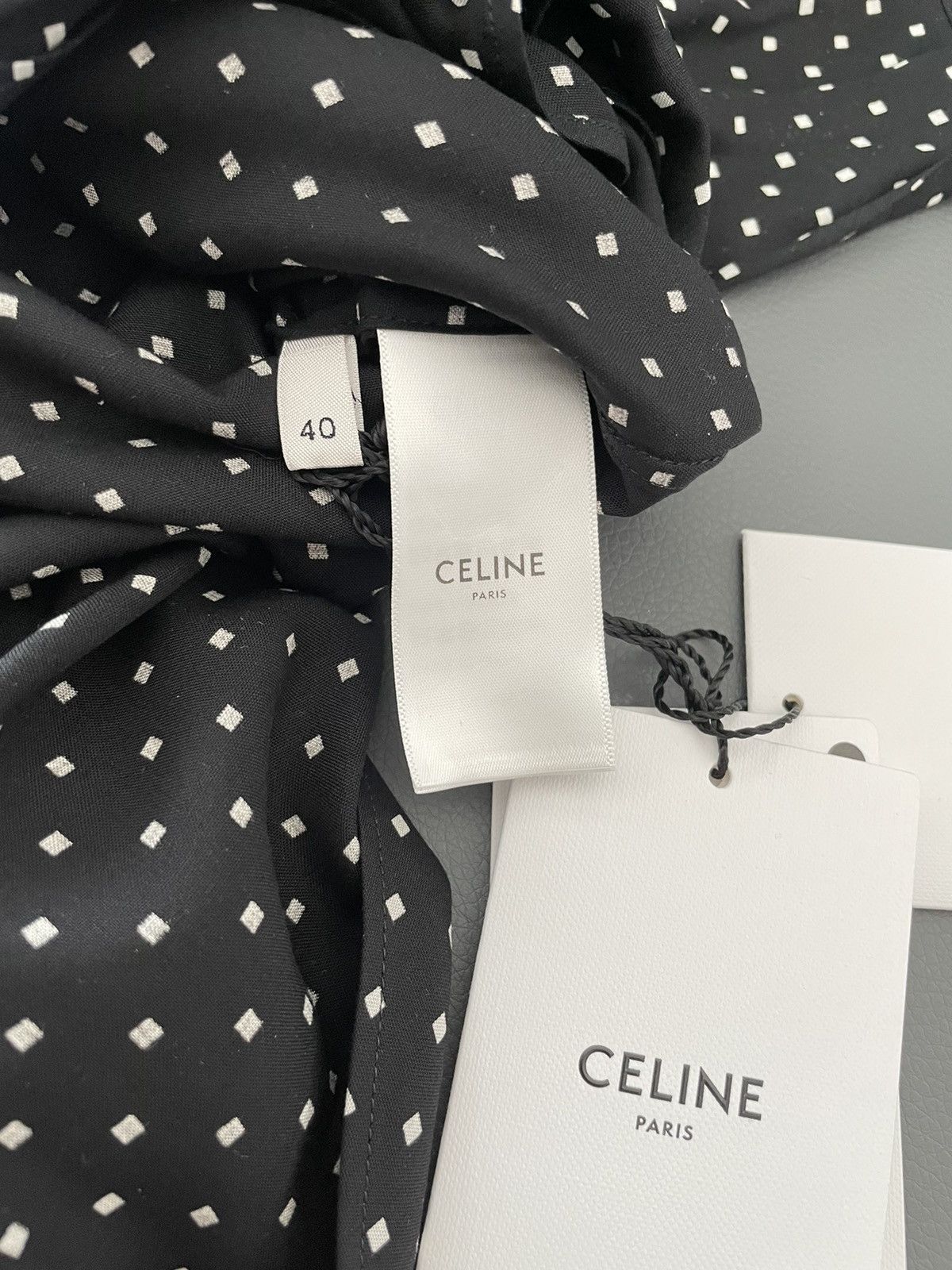 Celine × Hedi Slimane Celine by Hedi Slimane Viscose Shirt Super Runway New Size US L / EU 52-54 / 3 - 19 Thumbnail