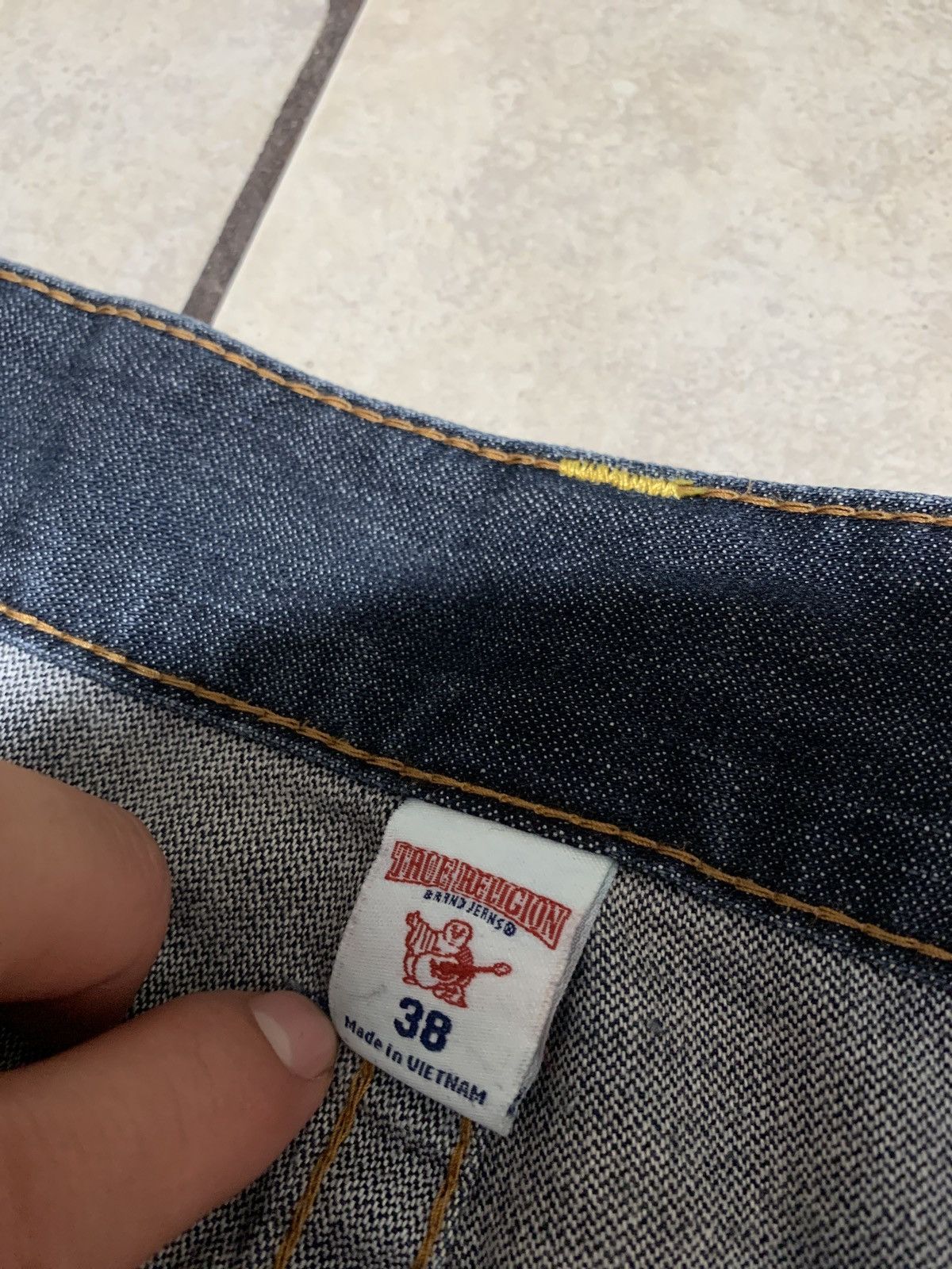 True Religion True Religion Straight Jeans ripped Size US 38 / EU 54 - 7 Thumbnail