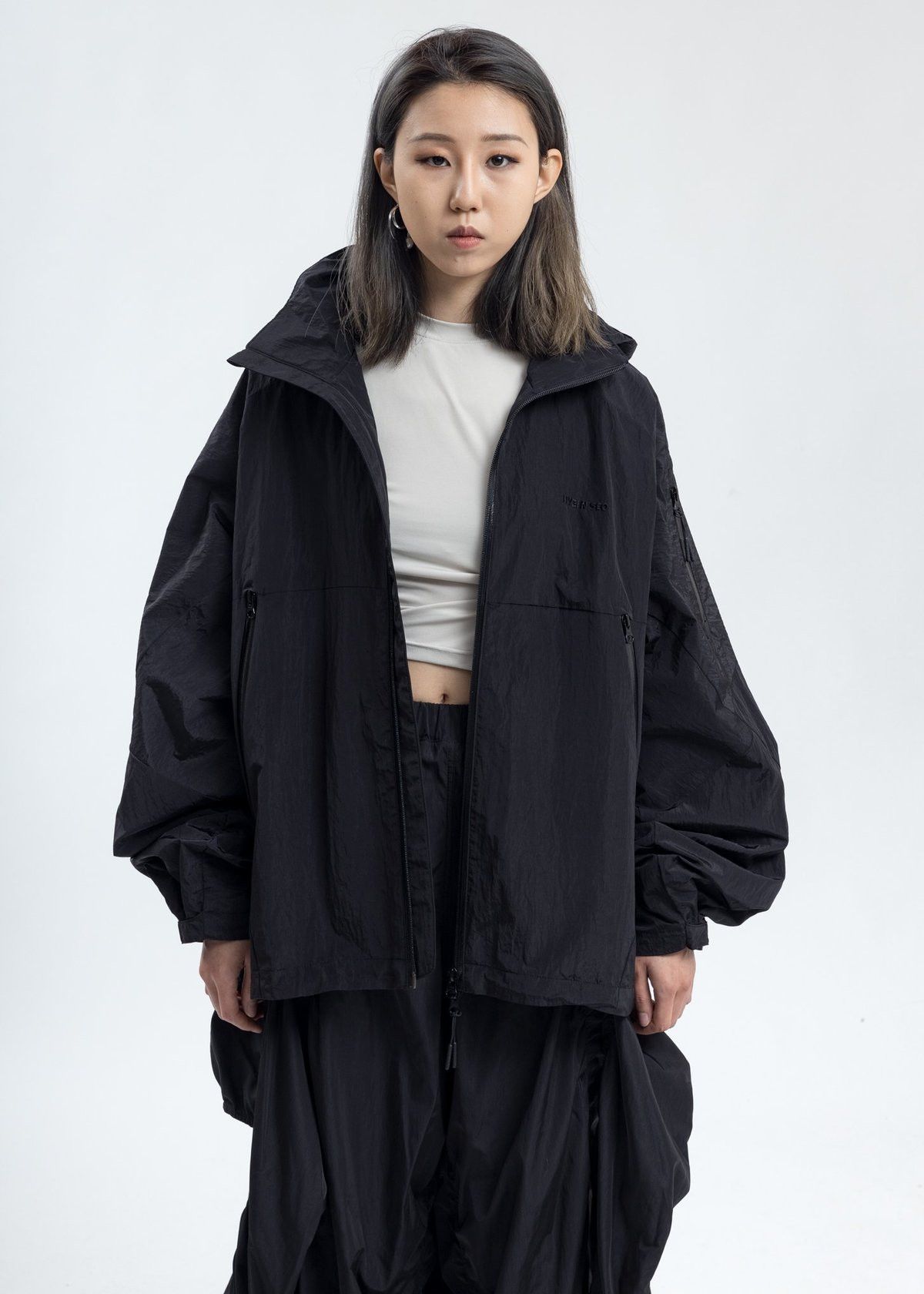 Hyein Seo Hyein Seo Logo Reflective Windbreaker Size US M / EU 48-50 / 2 - 8 Thumbnail