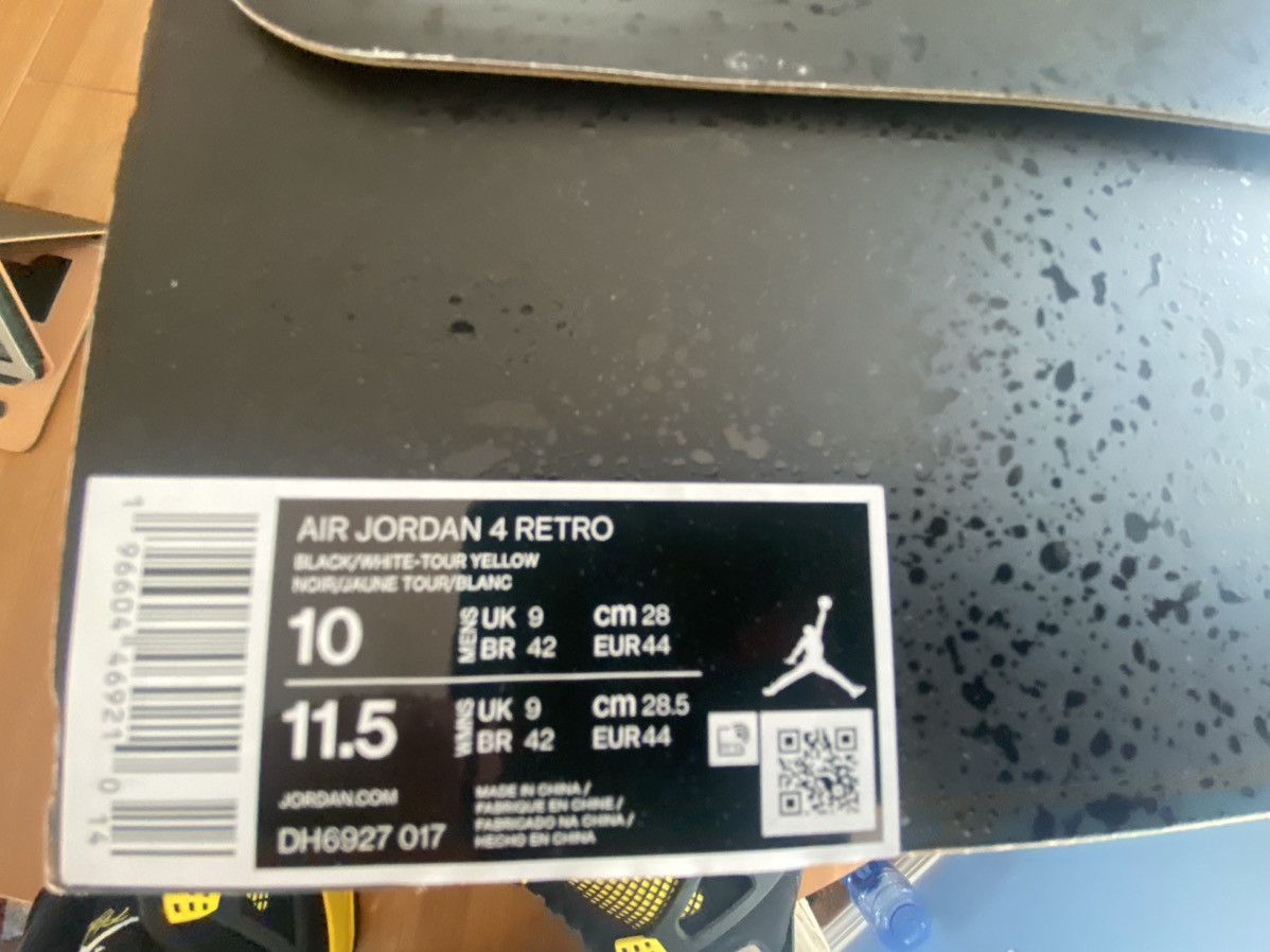 Jordan Brand Jordan 4 Thunder size 10 Size US 10 / EU 43 - 7 Thumbnail