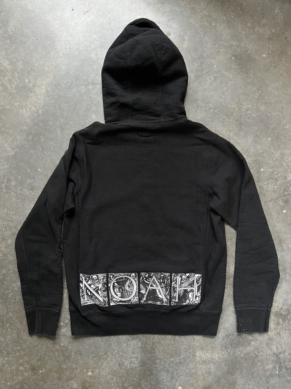 Noah Noah Skeleton Hoodie Grailed