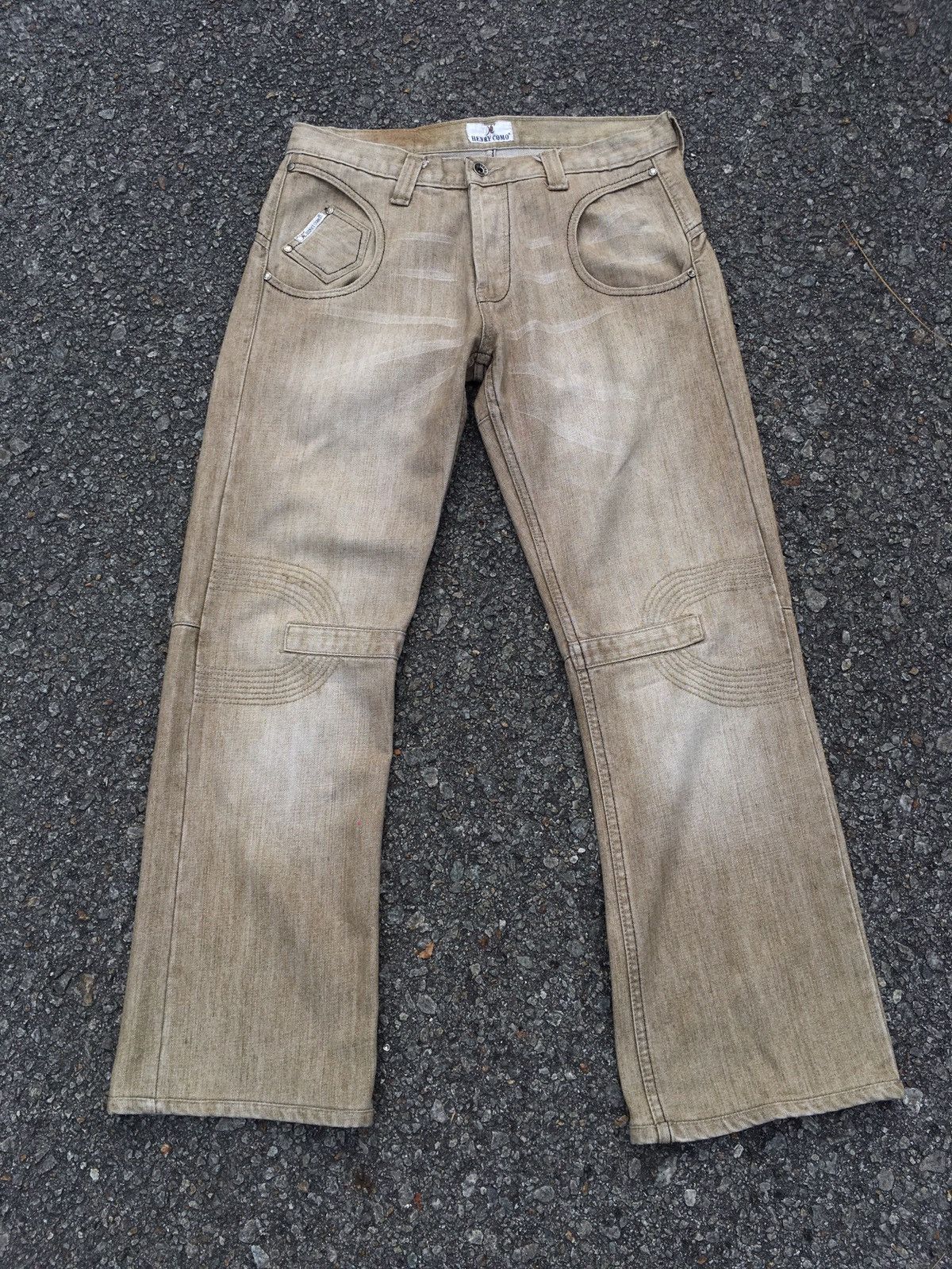 If Six Was Nine FLARED💥 HENRY COMO IF SIX WAS NINE STYLE PANTS Size US 33 - 1 Thumbnail