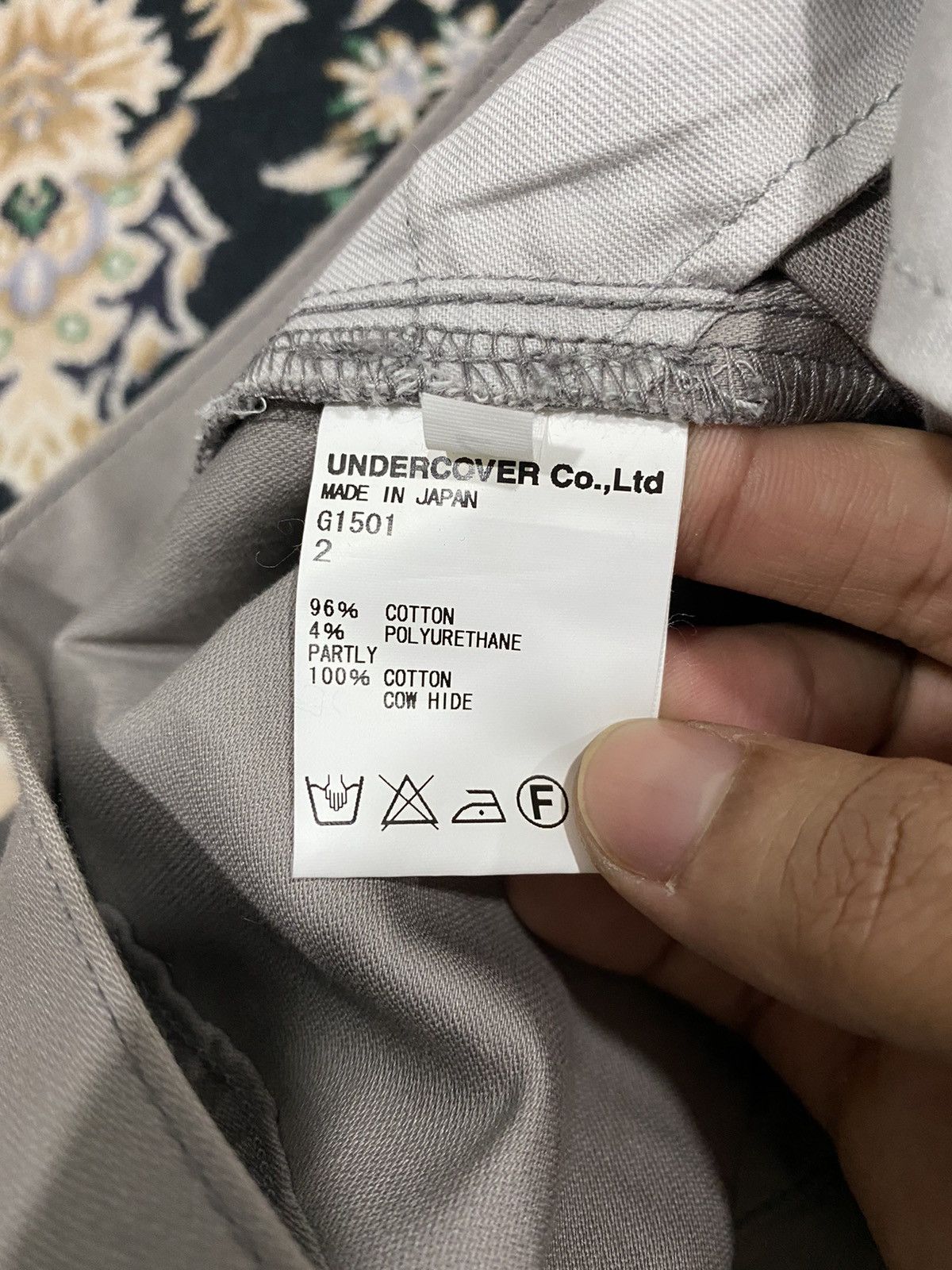 Jun Takahashi 🔥Archieve🔥 SS11 Undercover "Underman" Bondage Stripe Pants Size US 29 - 10 Thumbnail