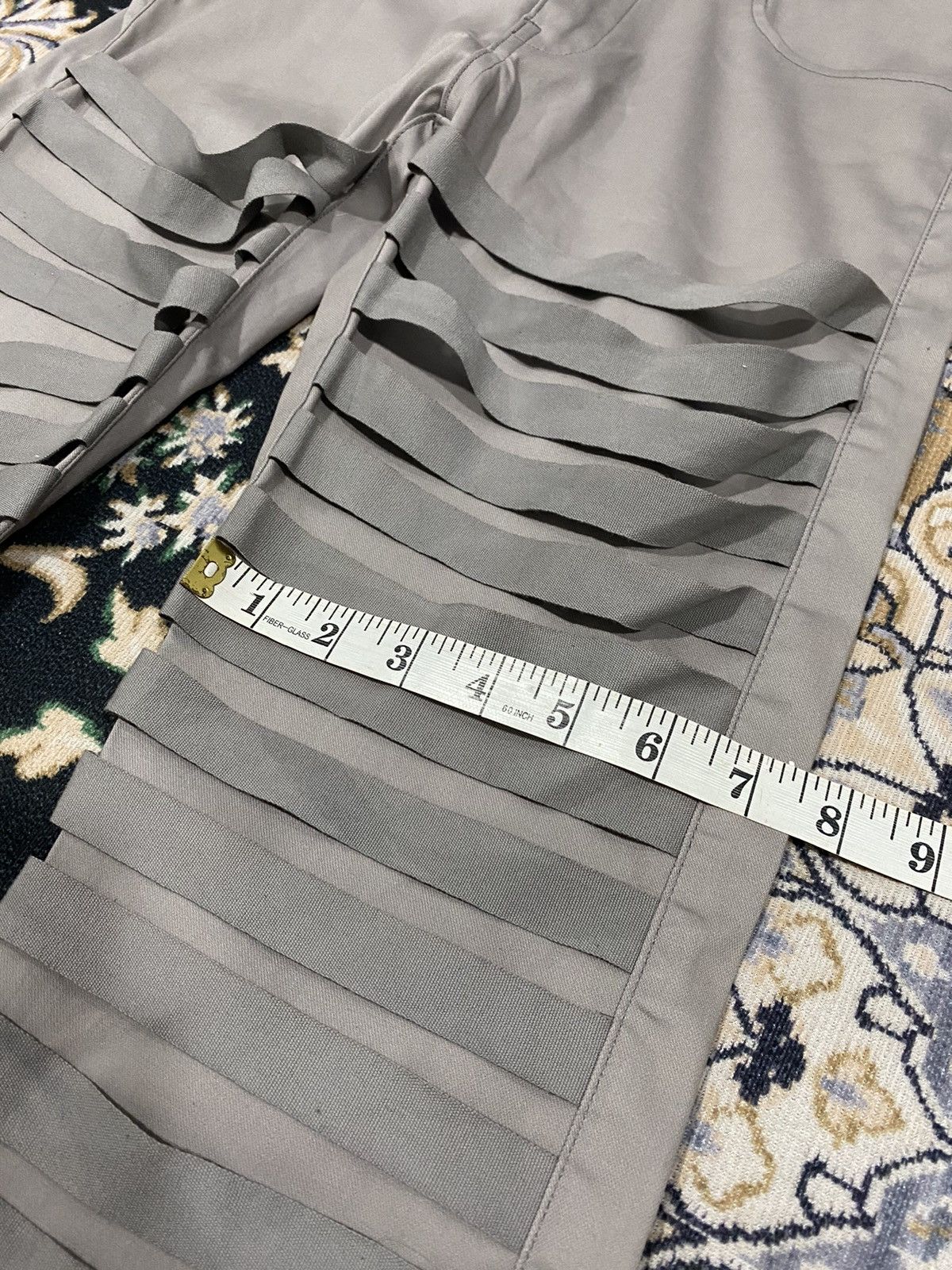Jun Takahashi 🔥Archieve🔥 SS11 Undercover "Underman" Bondage Stripe Pants Size US 29 - 15 Thumbnail