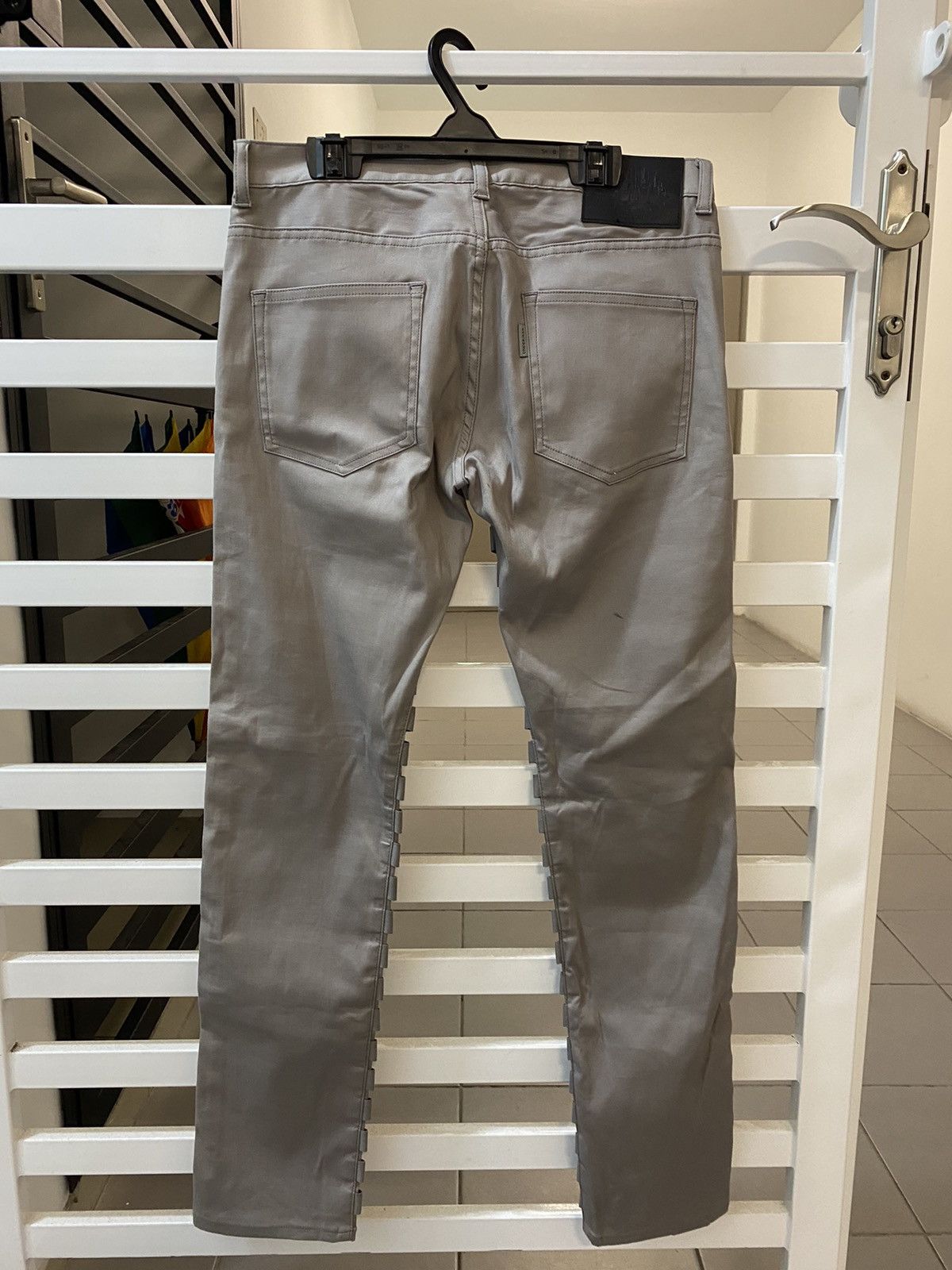 Jun Takahashi 🔥Archieve🔥 SS11 Undercover "Underman" Bondage Stripe Pants Size US 29 - 5 Thumbnail