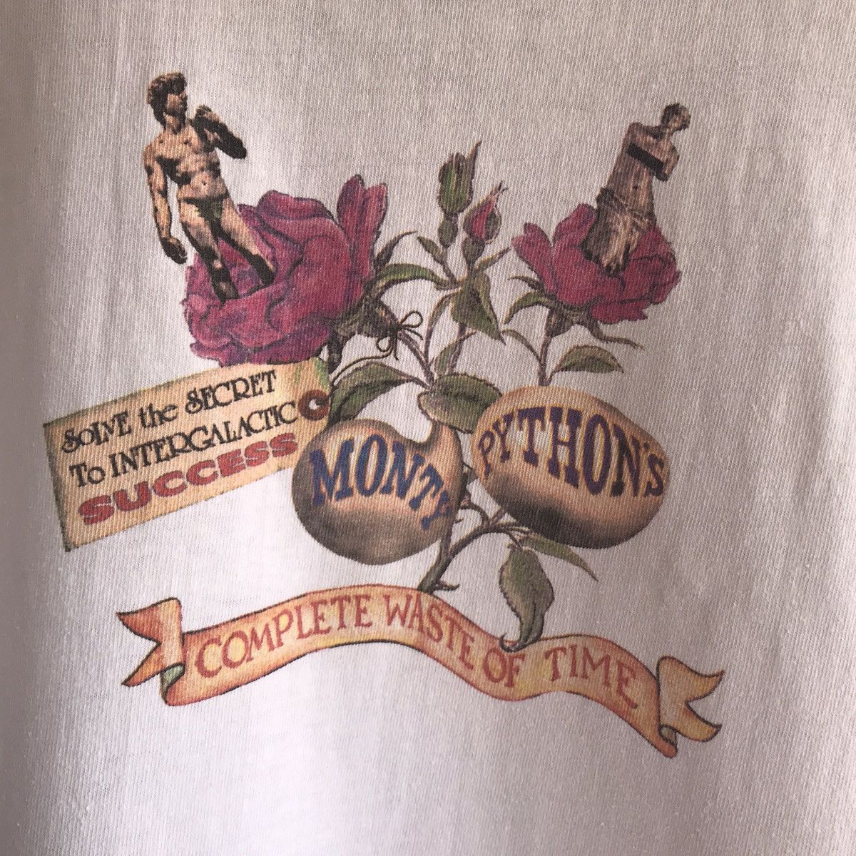 Vintage 90s Monty Python Complete Waste of Time Video Game Tee Shirt Size US L / EU 52-54 / 3 - 10 Thumbnail
