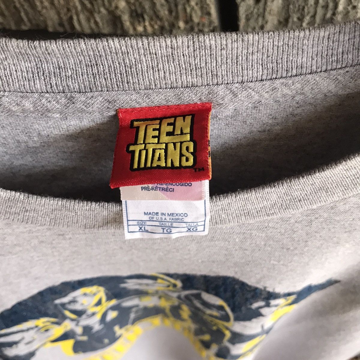 Cartoon Network × DC Comics × Vintage VTG ‘00s Teen Titans TV Show Promo Tee Shirt Robin Cyborg Size US XL / EU 56 / 4 - 8 Thumbnail