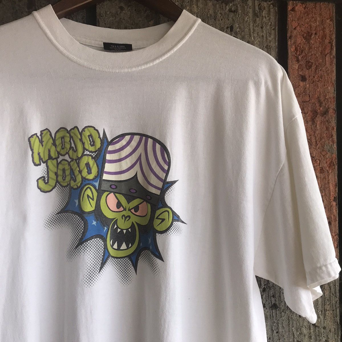 Cartoon Network VTG 2000 Powerpuff Girls Mojo Jojo Cartoon Tee Shirt Size US XL / EU 56 / 4 - 4 Thumbnail