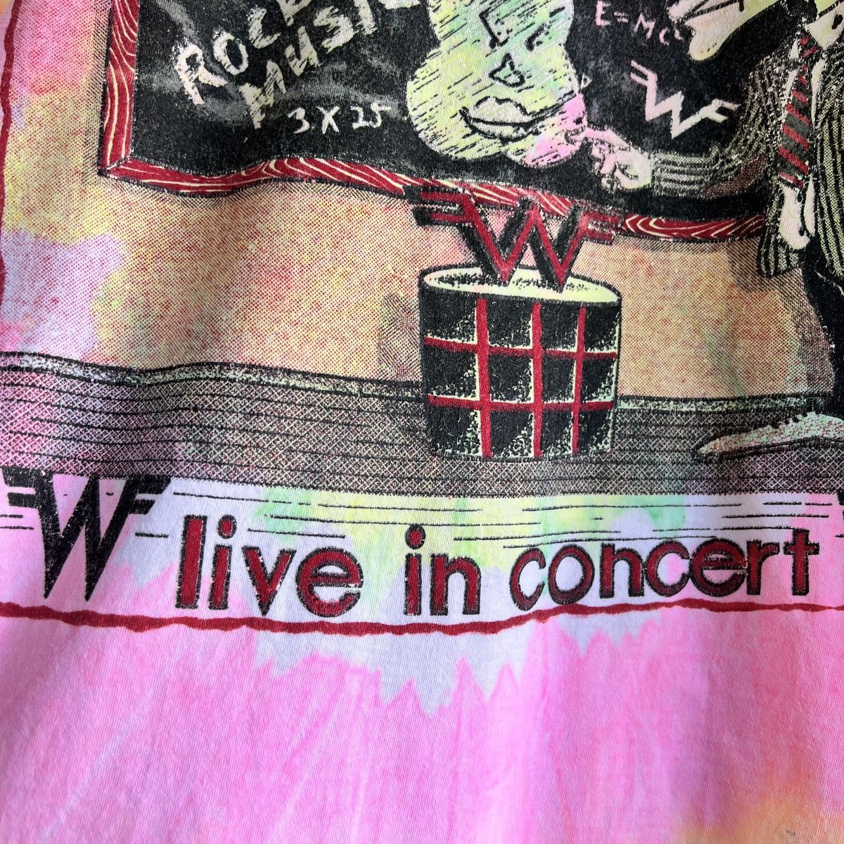 Band Tees VTG ‘90s Weezer Parking Lot Boot Pinkerton Blue Album Size US L / EU 52-54 / 3 - 13 Thumbnail