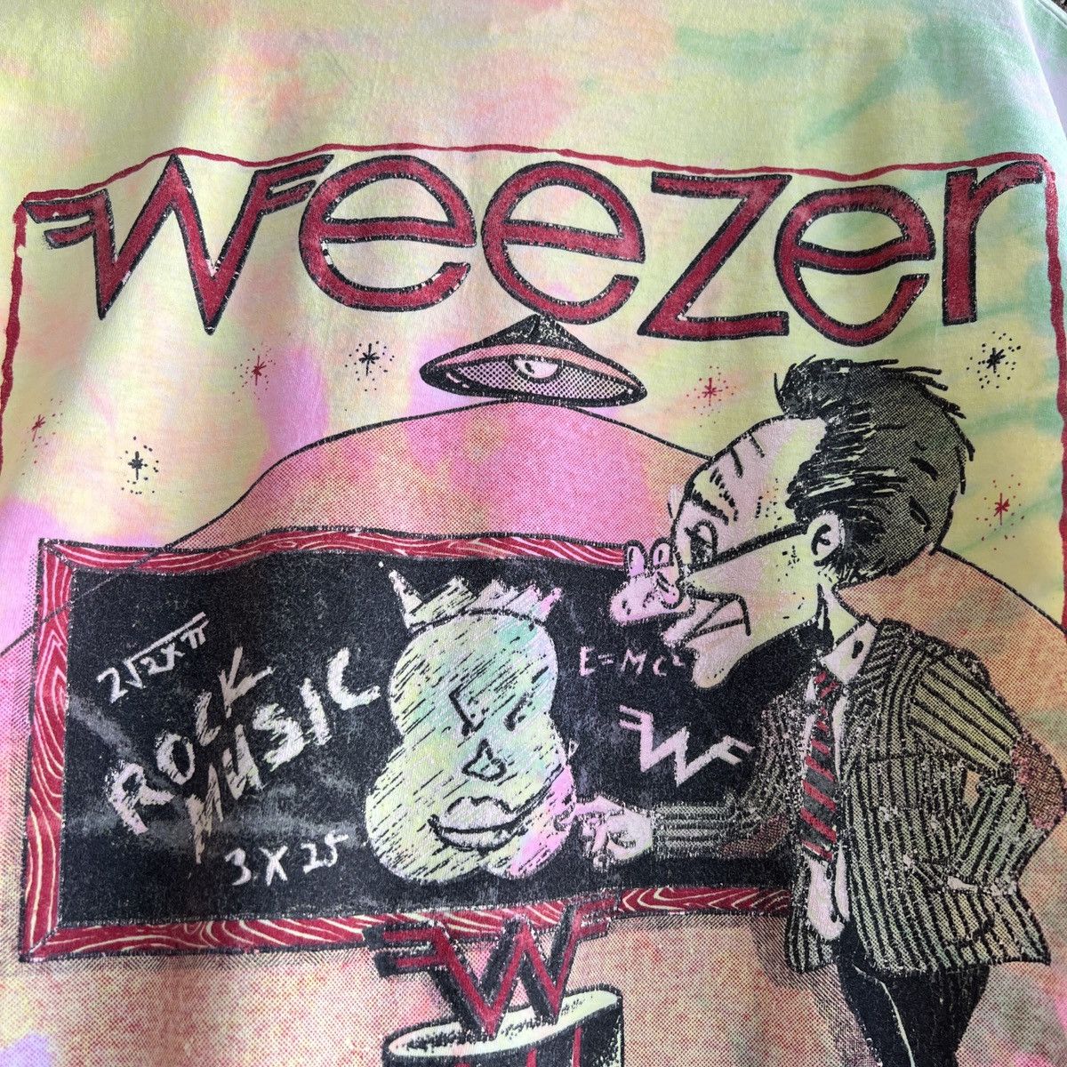 Band Tees VTG ‘90s Weezer Parking Lot Boot Pinkerton Blue Album Size US L / EU 52-54 / 3 - 10 Thumbnail