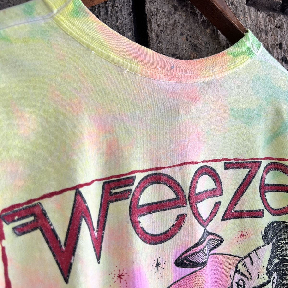Band Tees VTG ‘90s Weezer Parking Lot Boot Pinkerton Blue Album Size US L / EU 52-54 / 3 - 12 Thumbnail