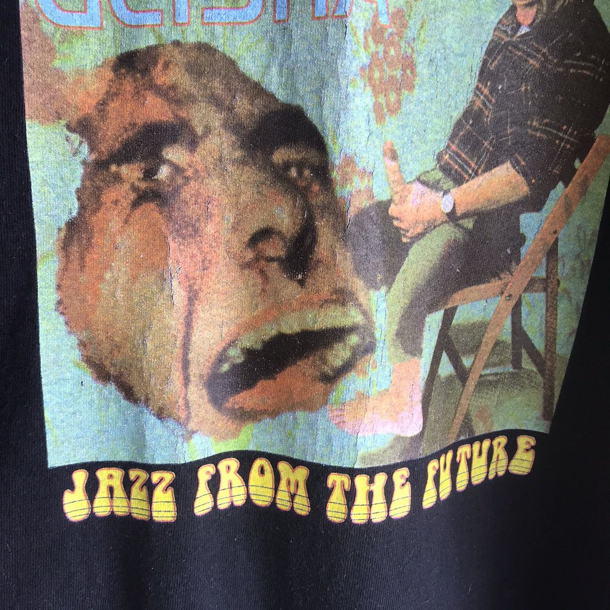 Band Tees 90s Violent Onsen Geisha Band Tee Shirt Jazz From The Future Size US L / EU 52-54 / 3 - 6 Thumbnail