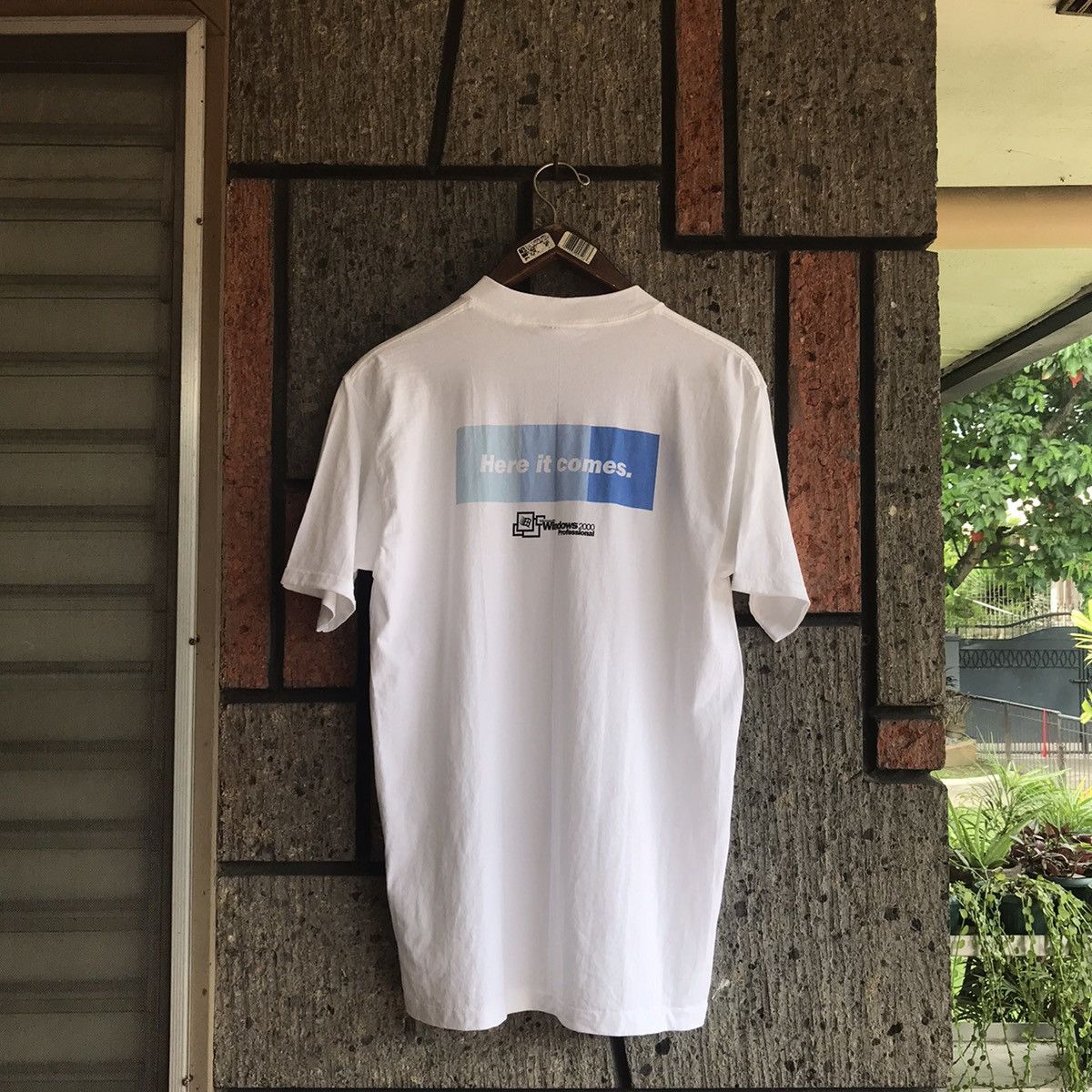 All Sport × Microsoft × Vintage VTG Microsoft Windows 2000 Professional Tech Tee Shirt Size US L / EU 52-54 / 3 - 3 Thumbnail