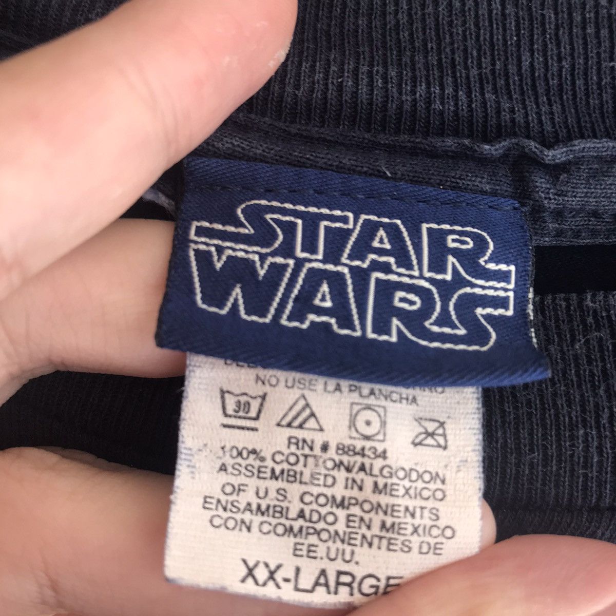 Star Wars × Vintage VTG ‘00s Star Wars Movie Promo Tee Shirt Darth Vader Obi Wan Size US XXL / EU 58 / 5 - 9 Thumbnail