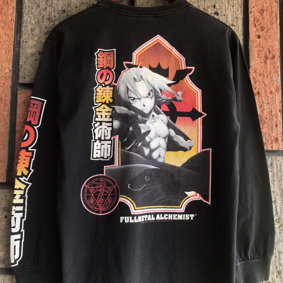 Cartoon Network VTG 2004 Fullmetal Alchemist Anime Tee Shirt Edward Elric Size US M / EU 48-50 / 2 - 8 Thumbnail