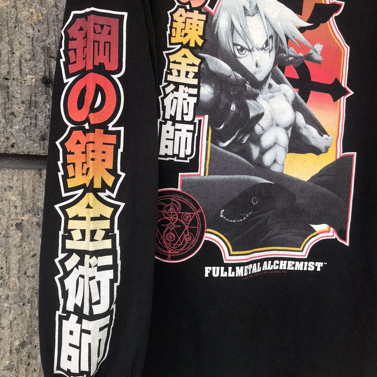 Cartoon Network VTG 2004 Fullmetal Alchemist Anime Tee Shirt Edward Elric Size US M / EU 48-50 / 2 - 4 Thumbnail