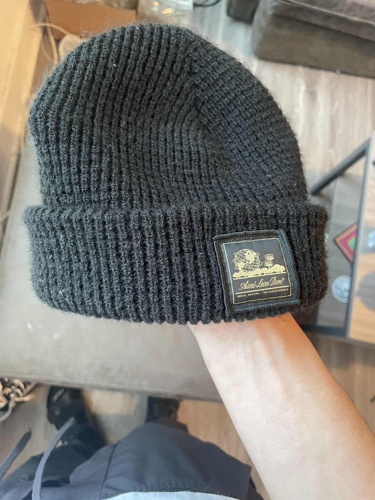 Aime Leon Dore ALD / New Era Chain Stitch Yankees Beanie