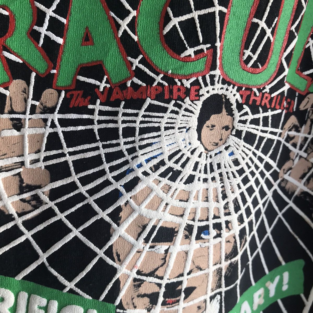 Vintage VTG ‘90s Dracula MTI Movie Promo Tee Shirt Horror Vampire Size US L / EU 52-54 / 3 - 11 Thumbnail