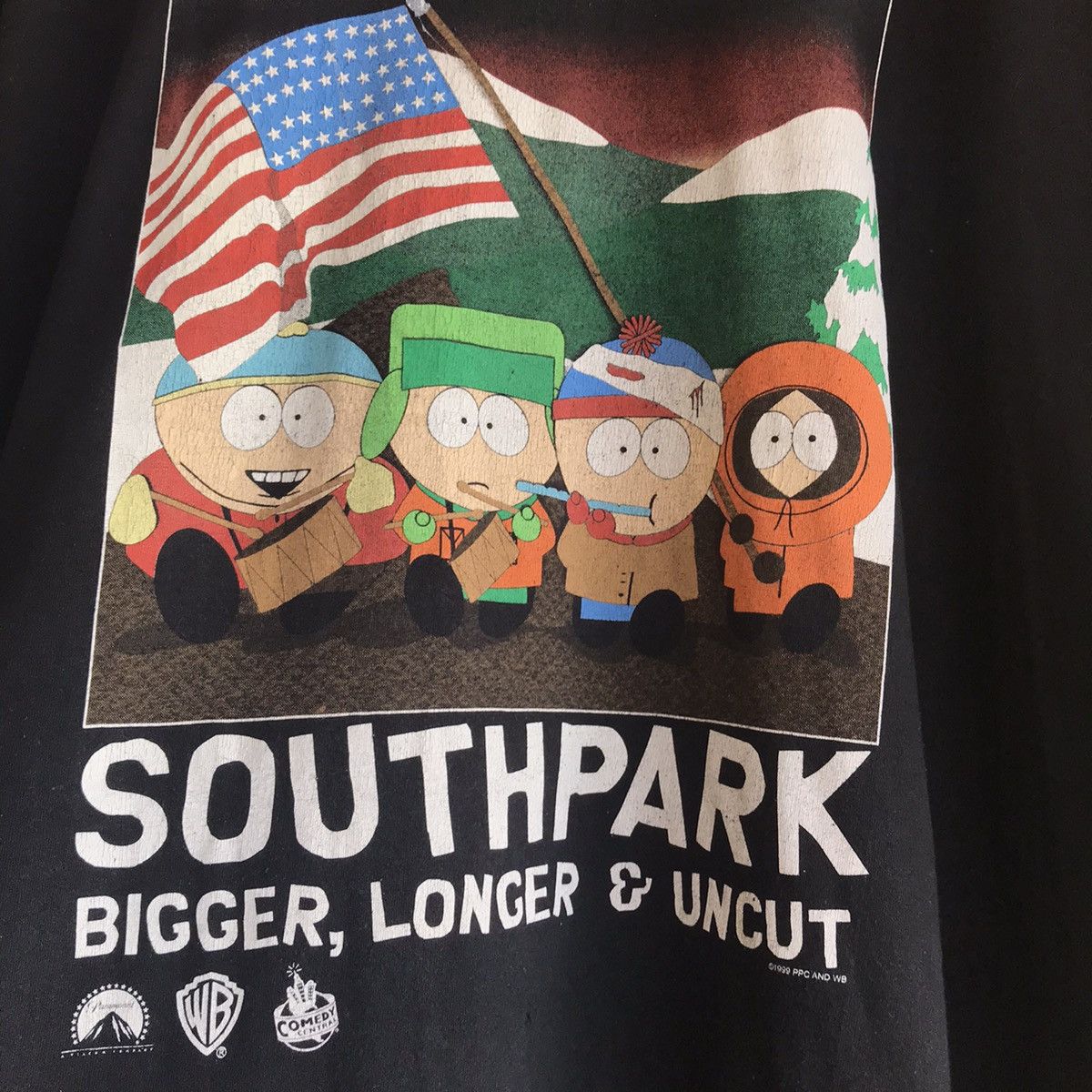 Cartoon Network 1999 South Park Bigger Longer & Uncut Movie Promo Tee Shirt Size US XL / EU 56 / 4 - 4 Thumbnail