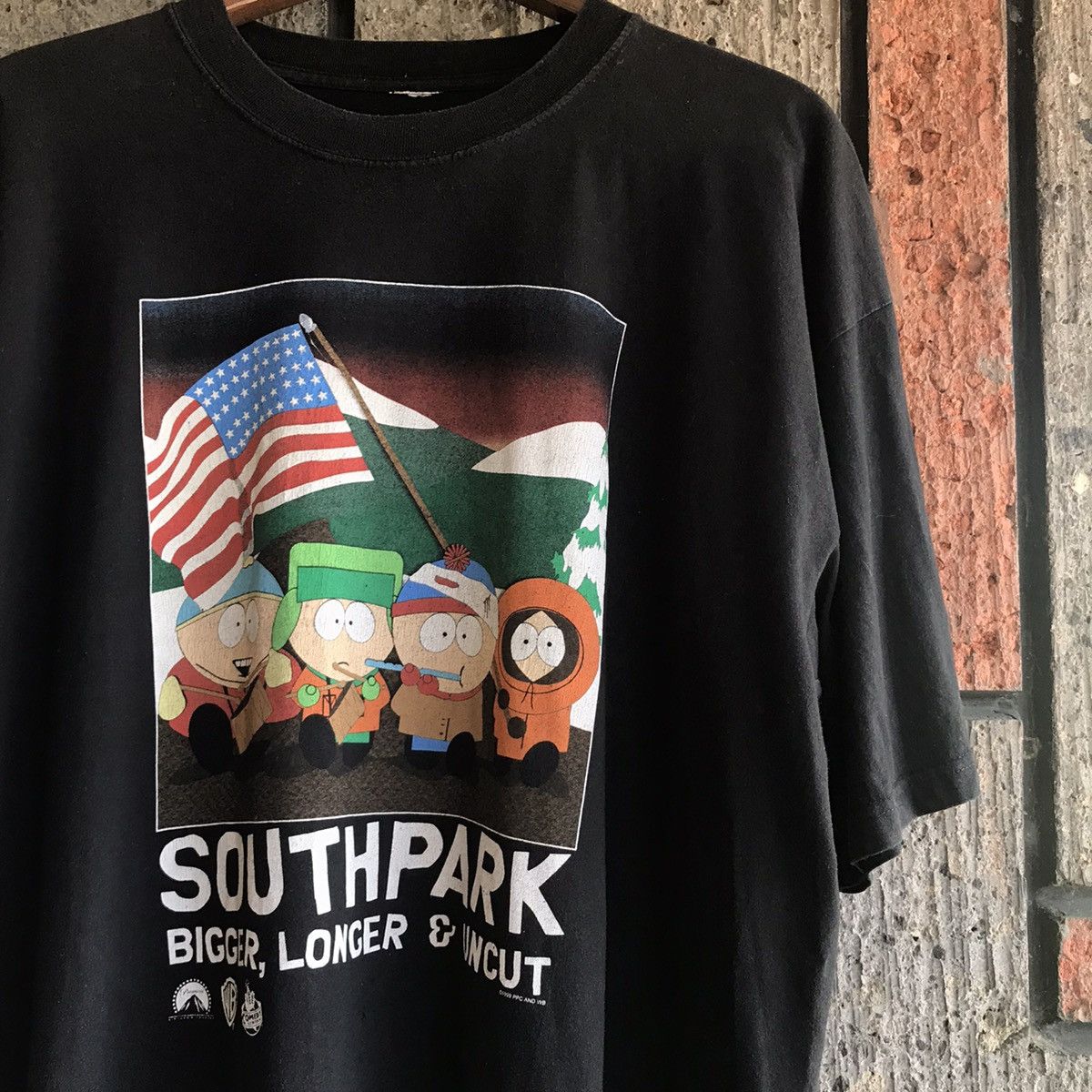 Cartoon Network 1999 South Park Bigger Longer & Uncut Movie Promo Tee Shirt Size US XL / EU 56 / 4 - 1 Thumbnail