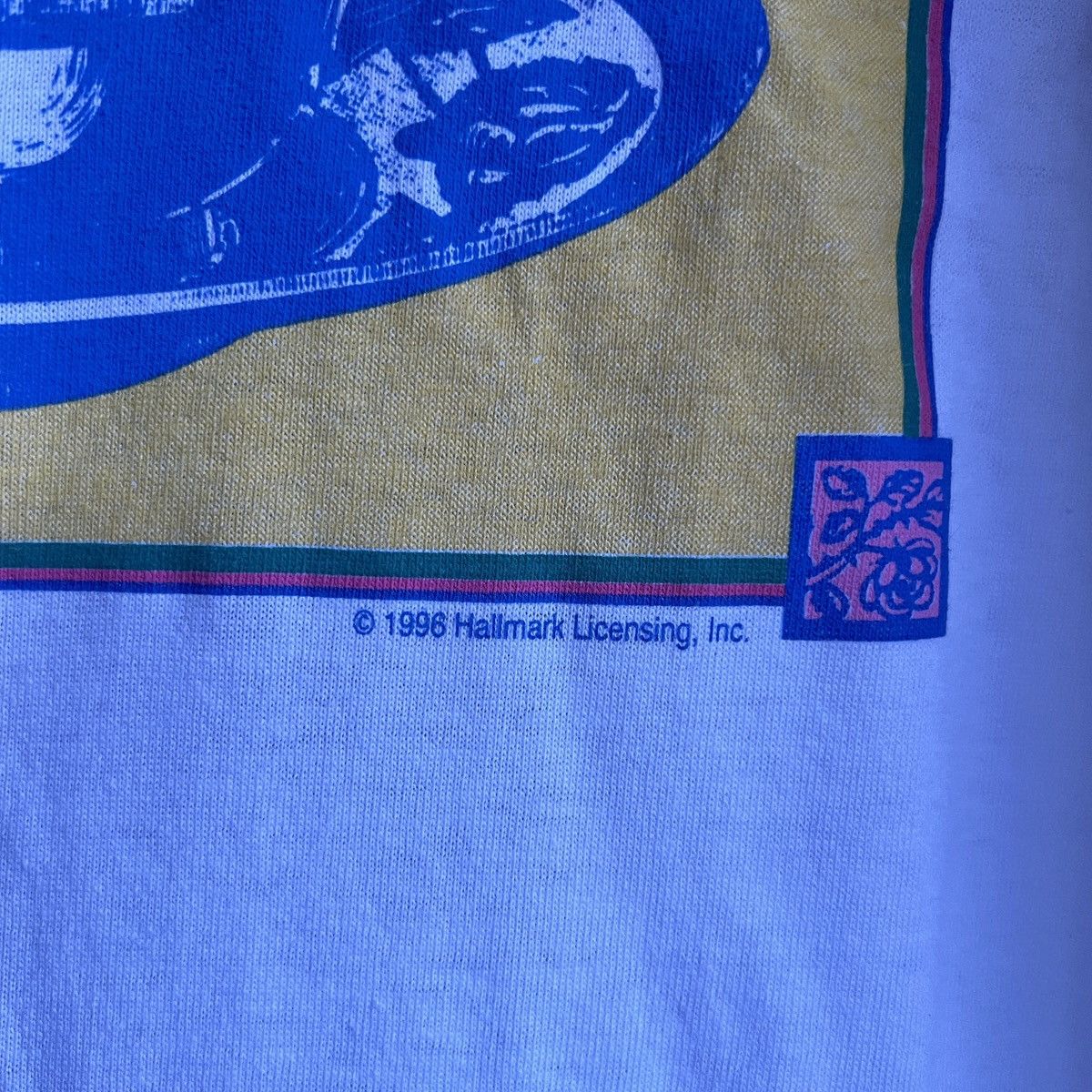 Vintage VTG 1996 “Tea Shirt” Tee Shirt Funny Art Size US XL / EU 56 / 4 - 5 Thumbnail
