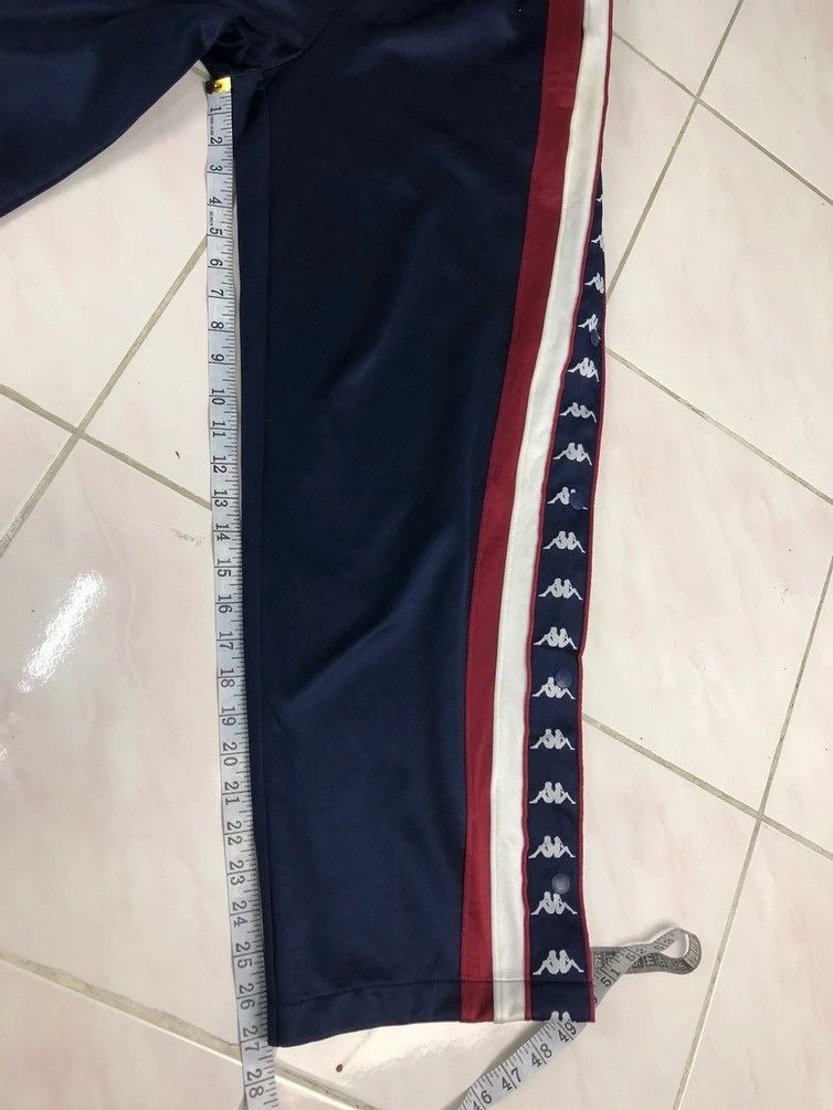 Kappa × Vintage Vintage Kappa Side Tape Button Track Bottom Size US 32 / EU 48 - 14 Thumbnail