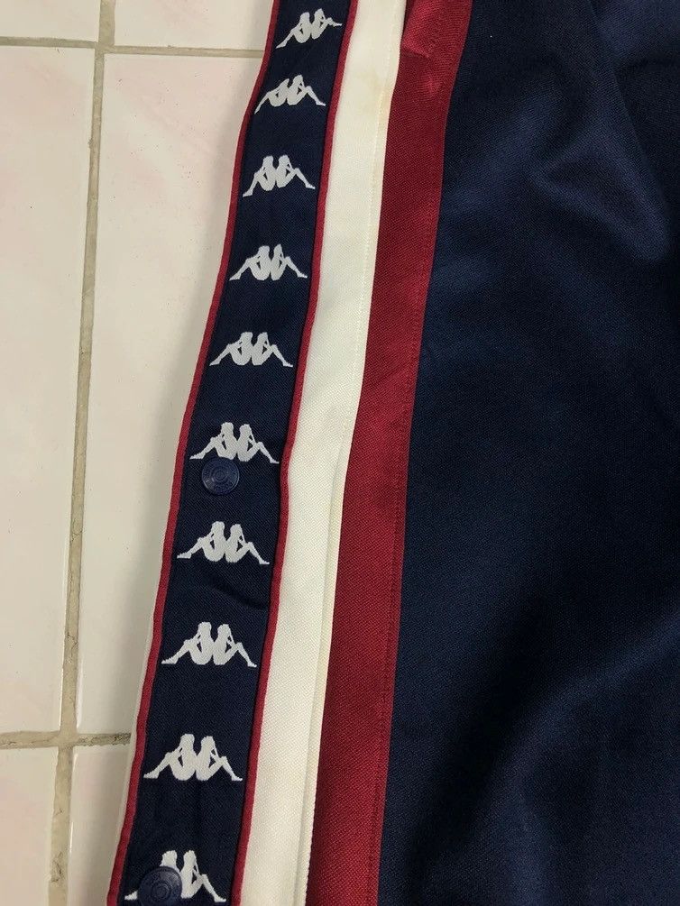 Kappa × Vintage Vintage Kappa Side Tape Button Track Bottom Size US 32 / EU 48 - 4 Thumbnail