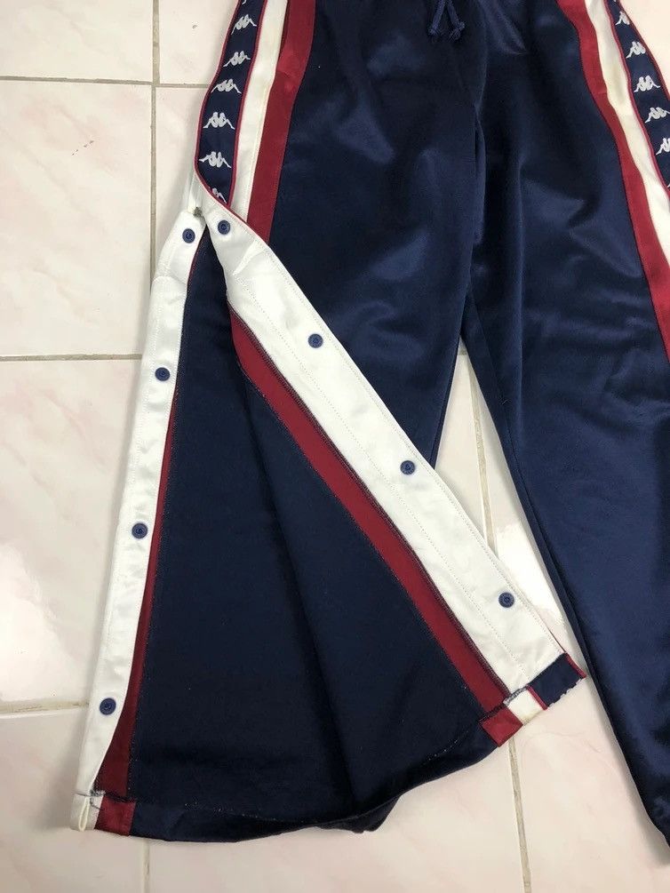 Kappa × Vintage Vintage Kappa Side Tape Button Track Bottom Size US 32 / EU 48 - 5 Thumbnail