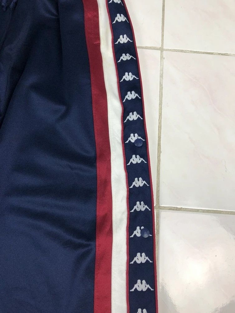 Kappa × Vintage Vintage Kappa Side Tape Button Track Bottom Size US 32 / EU 48 - 3 Thumbnail