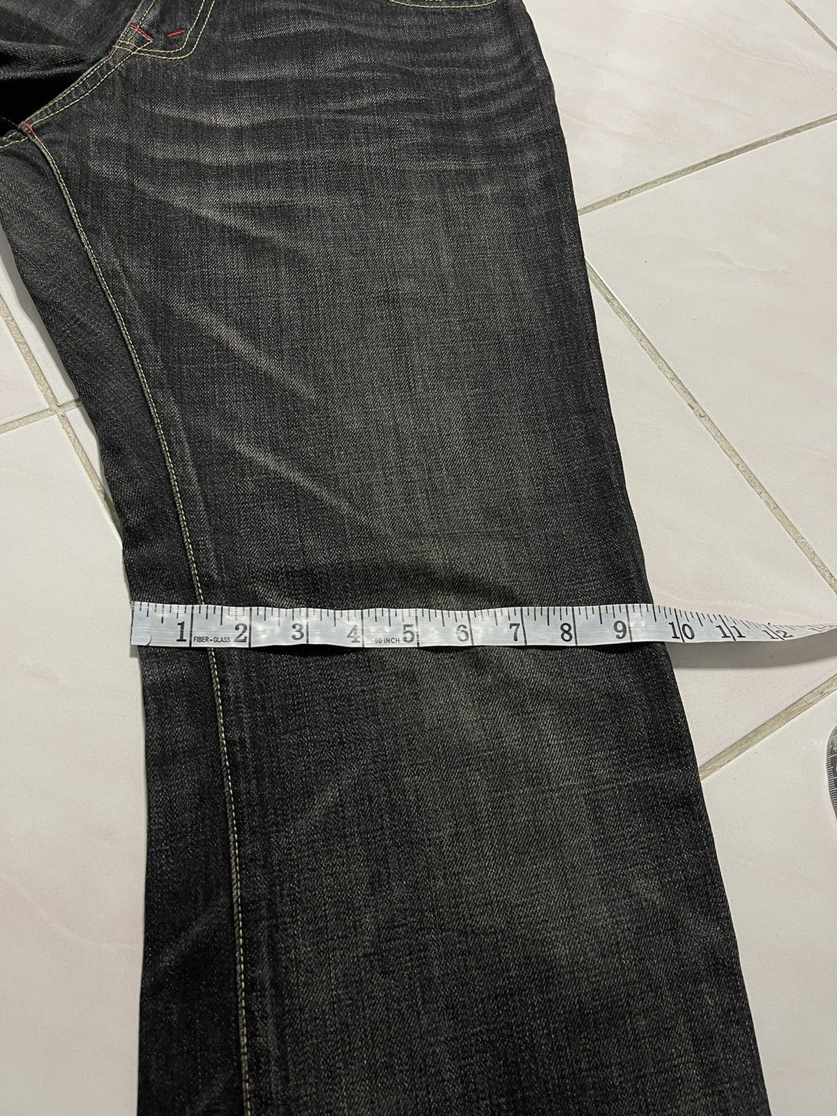 Japanese Brand Naminoritatsujin Japan Fuji Motive Jeans Size US 33 - 12 Thumbnail