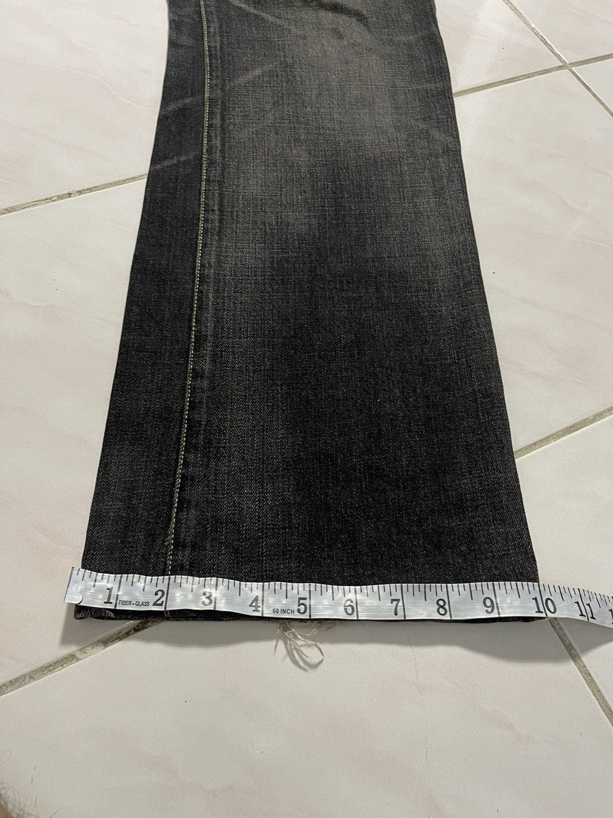 Japanese Brand Naminoritatsujin Japan Fuji Motive Jeans Size US 33 - 13 Thumbnail