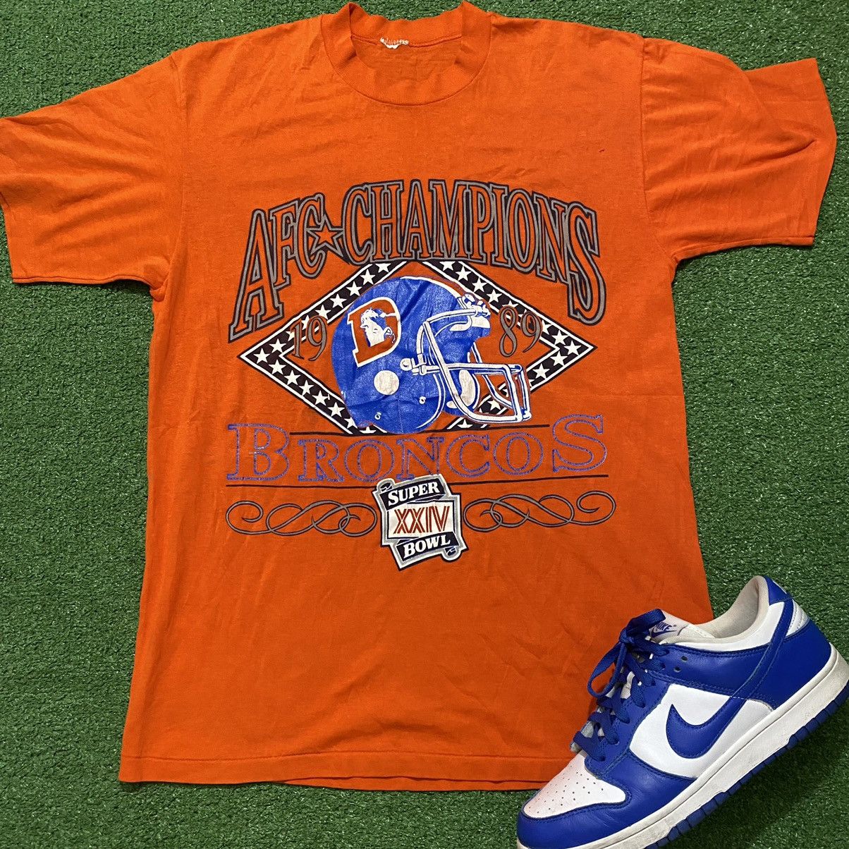 NFL × Vintage Vintage Denver Broncos Tee Size US L / EU 52-54 / 3 - 1 Thumbnail