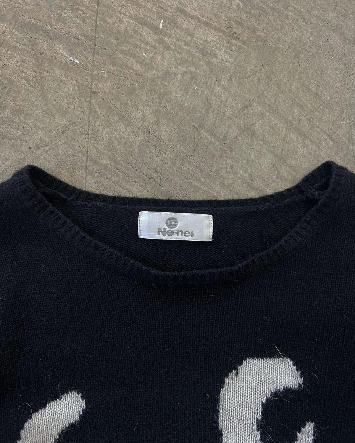 Issey Miyake × Ne-Net Ne-Net x Issey Miyaka Nya Cat Motif Sweater Size US S / EU 44-46 / 1 - 2 Thumbnail